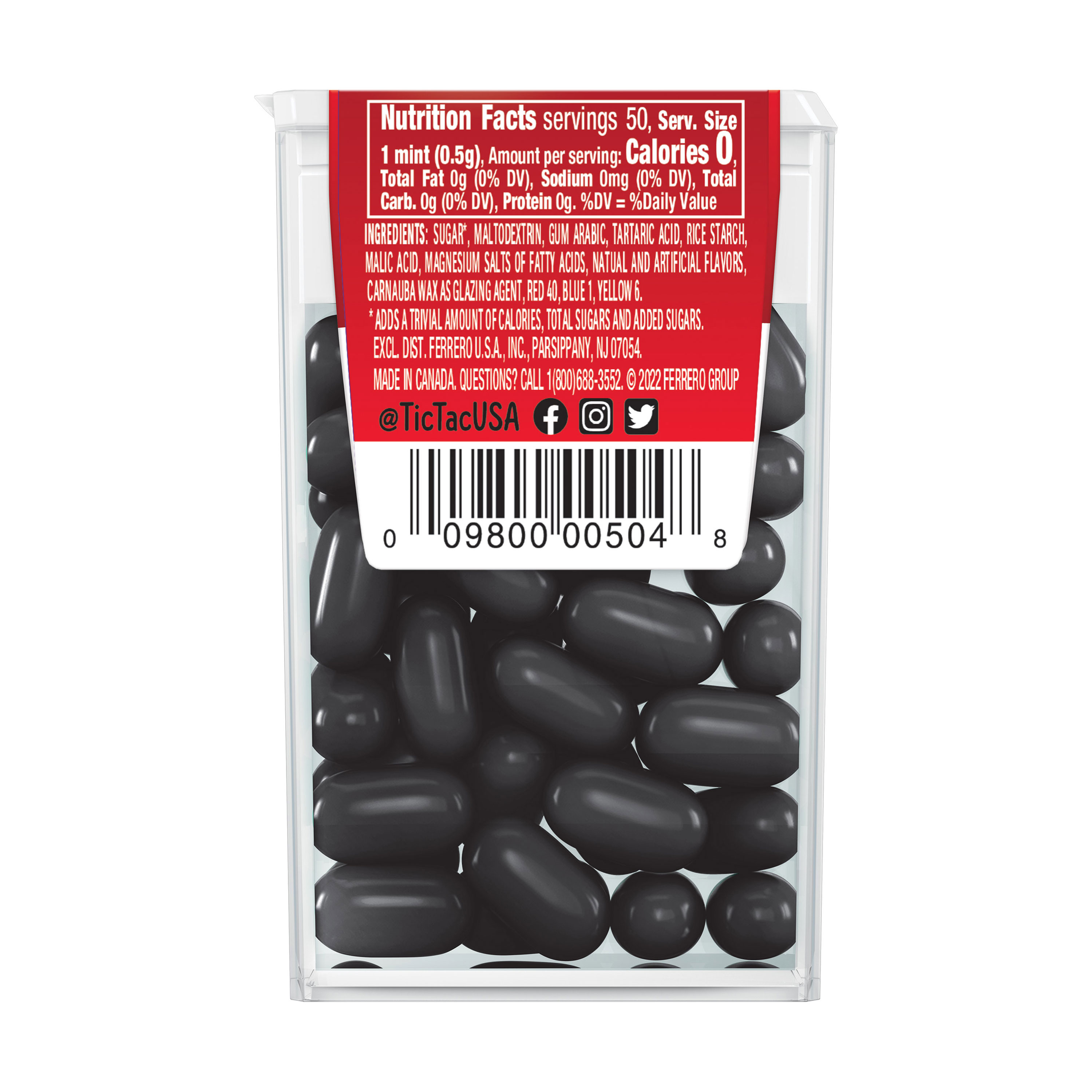 【ご専用】ありがとうございましたтнайк(ｏ-ω-人)чоц tic tac® holiday naughty or nice mints 0.84oz | Five Below