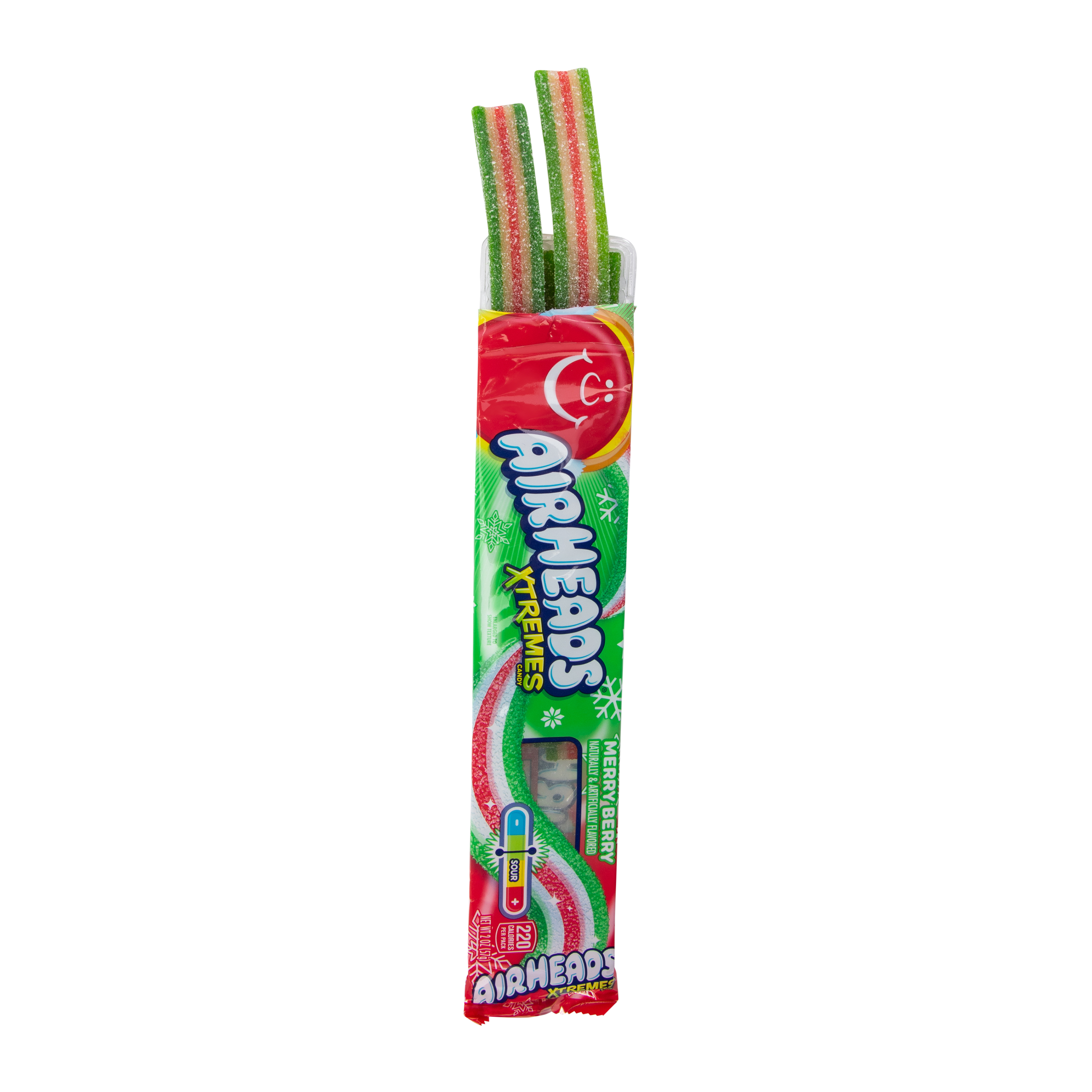 Airheads® Xtremes Merry Berry Holiday Candy 2oz