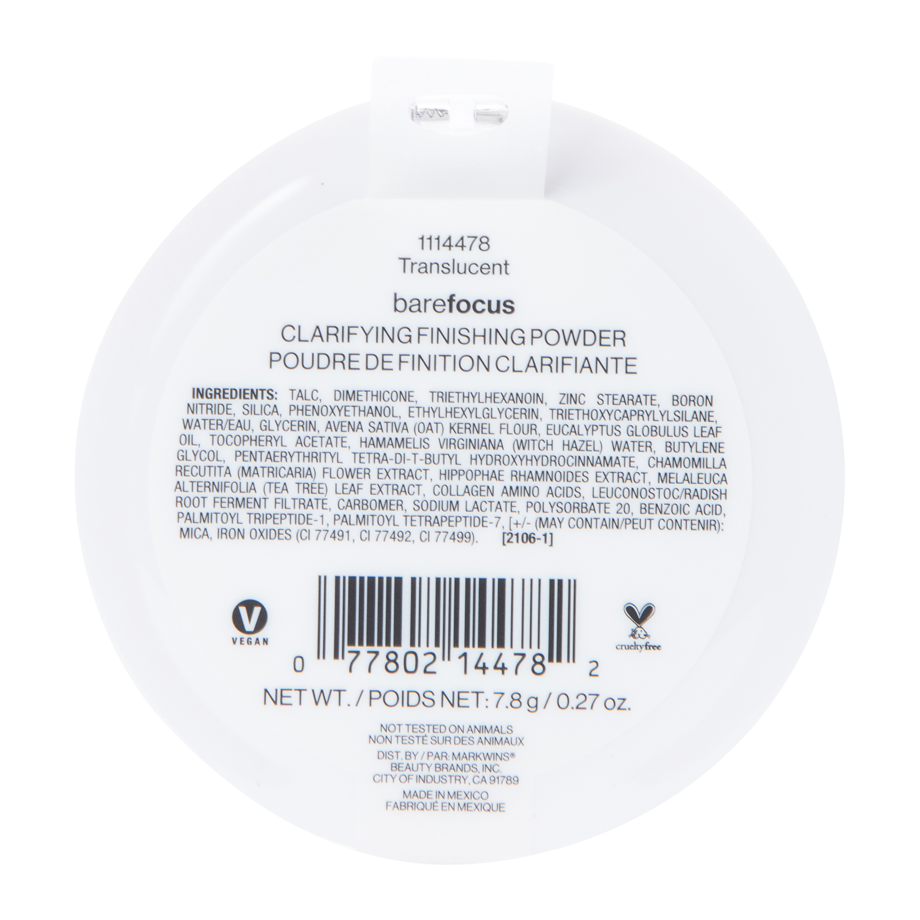 Wet N Wild® Bare Focus™ Clarifying Finishing Powder