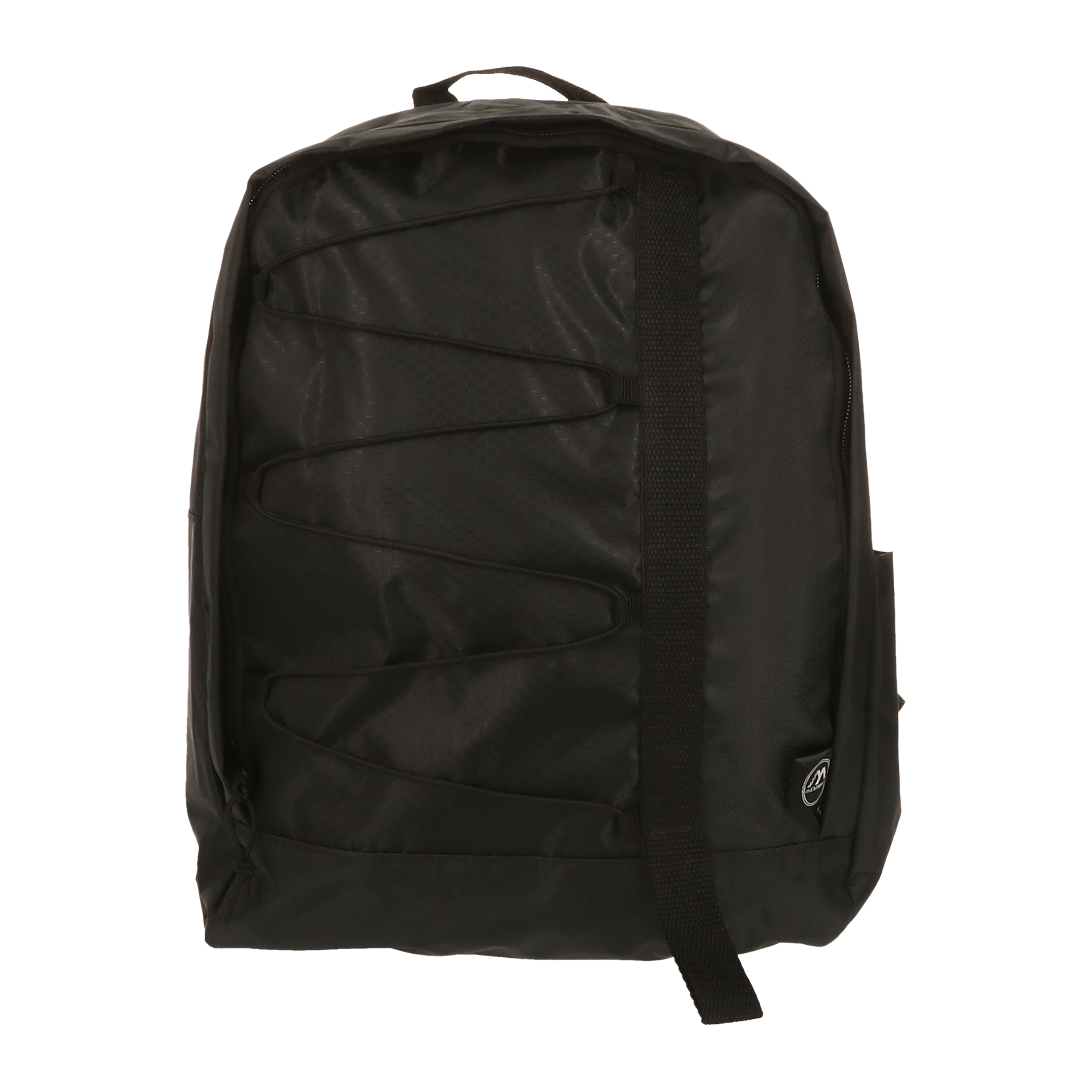 Asymmetrical Bungee Cord Blue Backpack