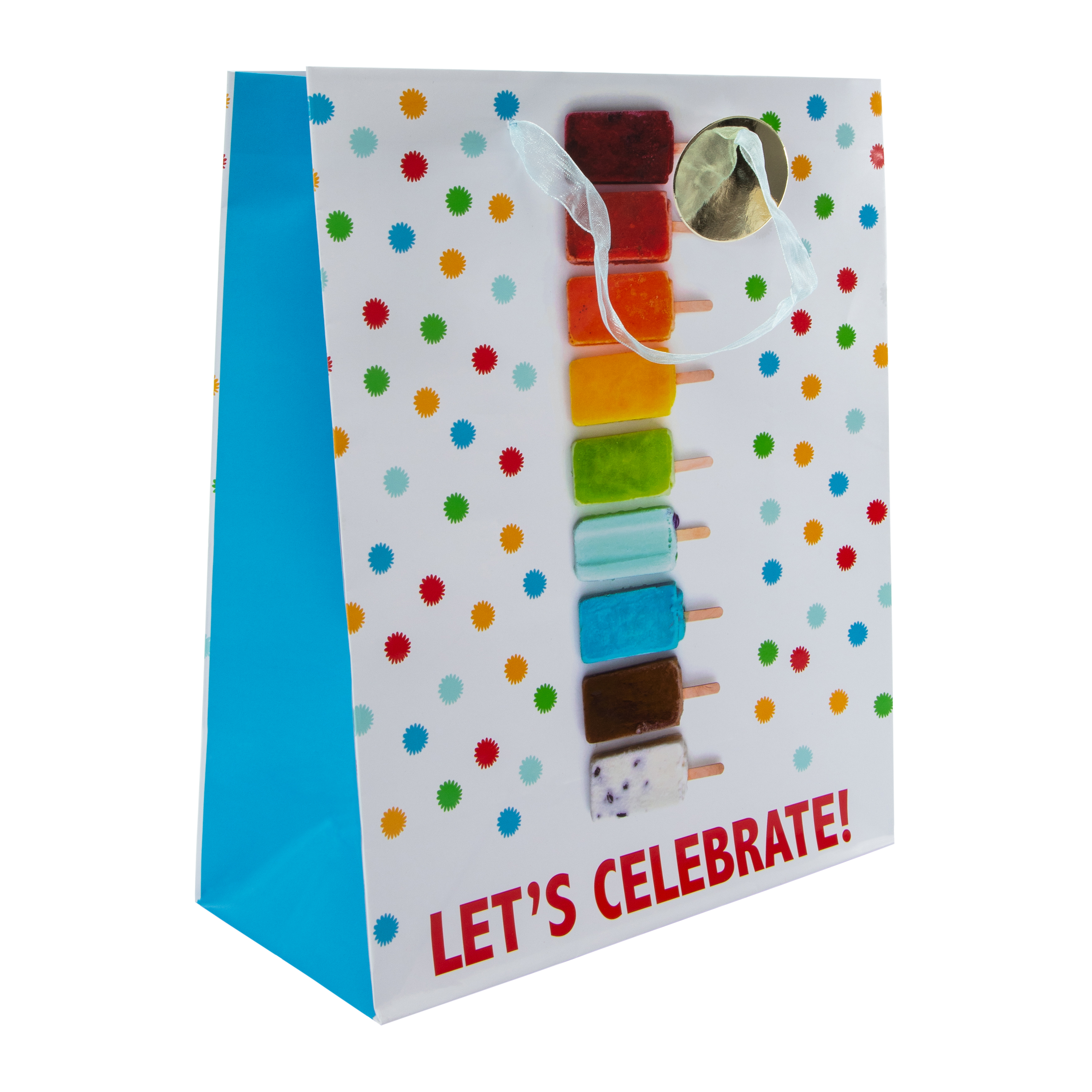 Ice Cream Large Gift Bag 12.75in x 10.5in