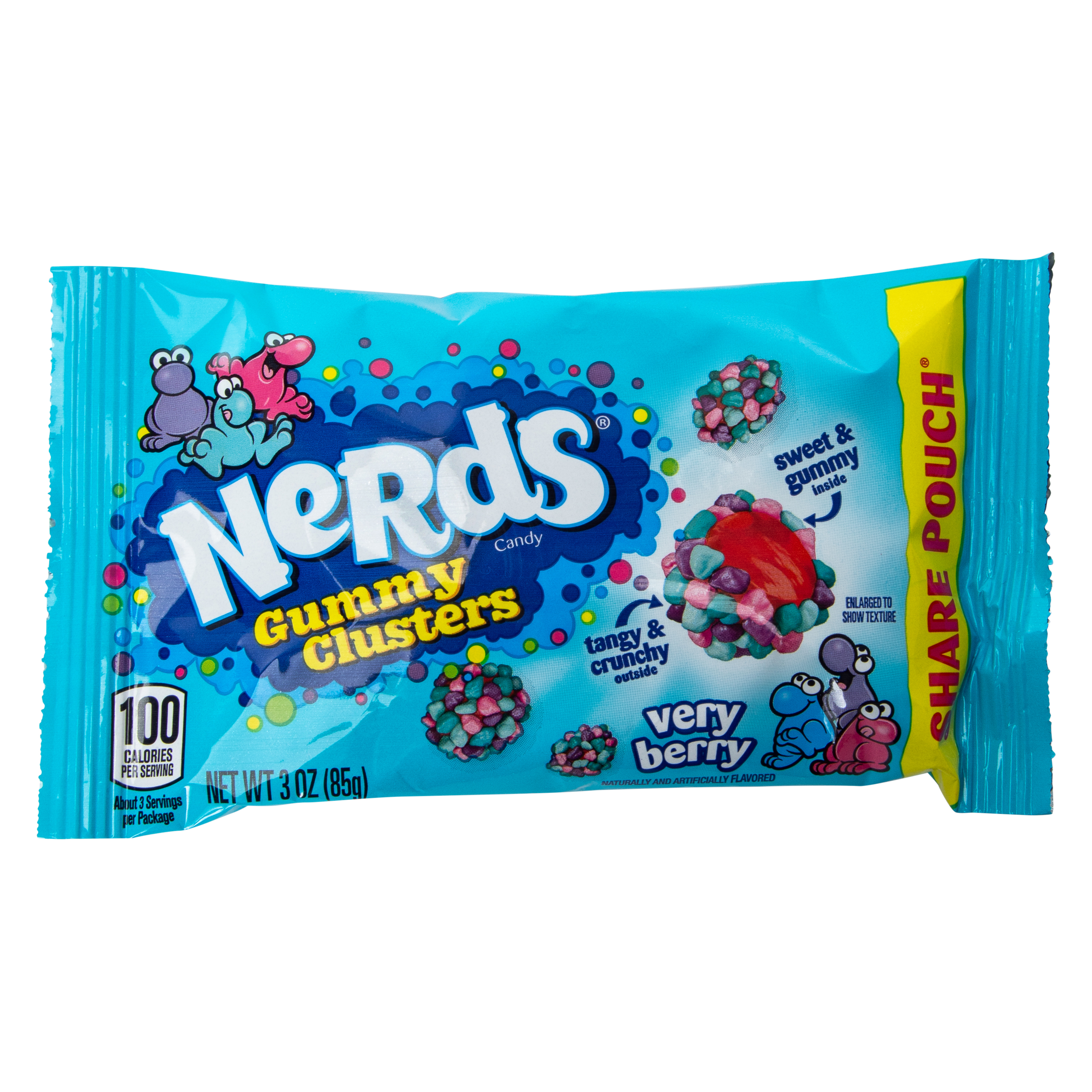 Nerds® Gummy Clusters Candy Share Pouch 3oz - Very Berry