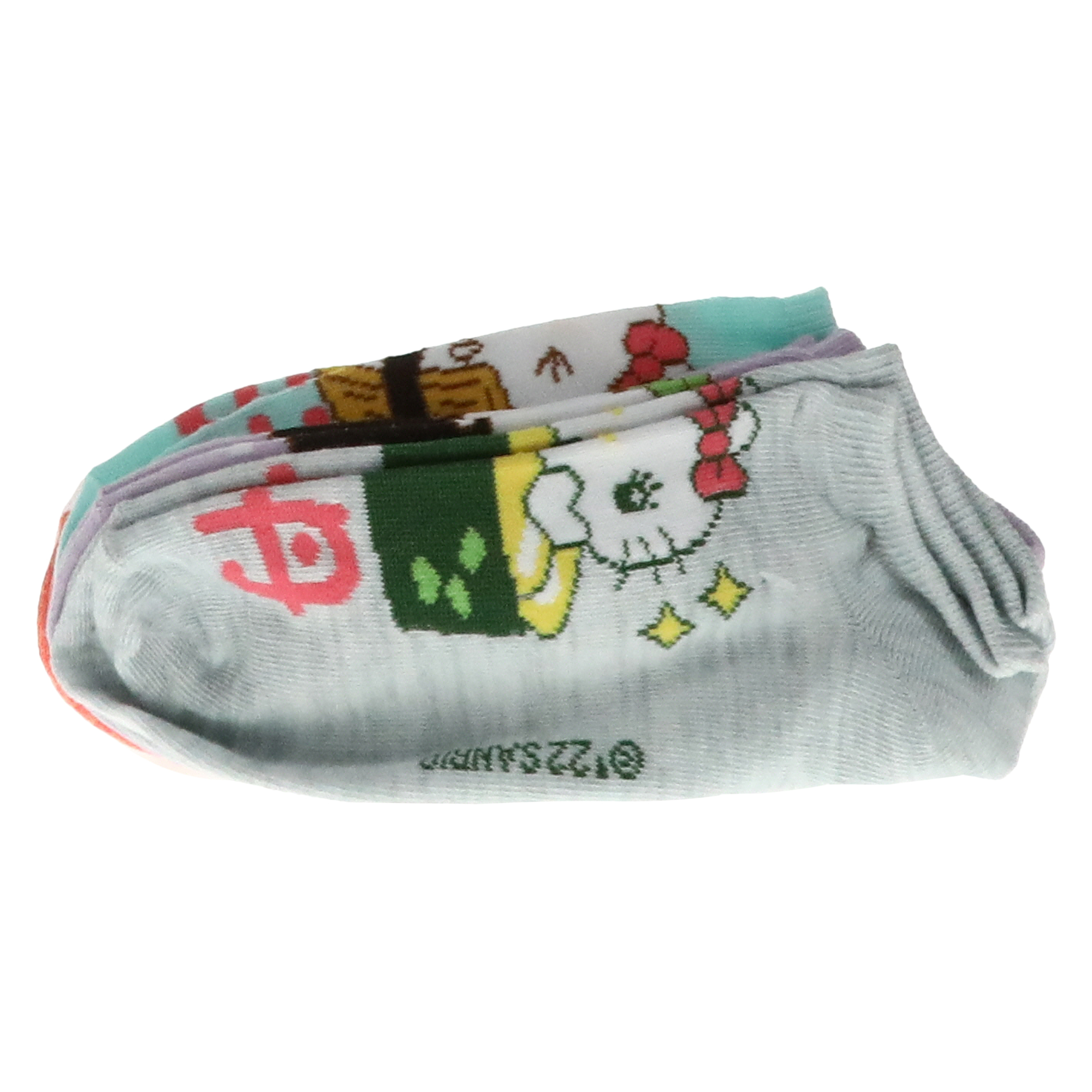 ladies hello kitty® ankle socks 5-pack