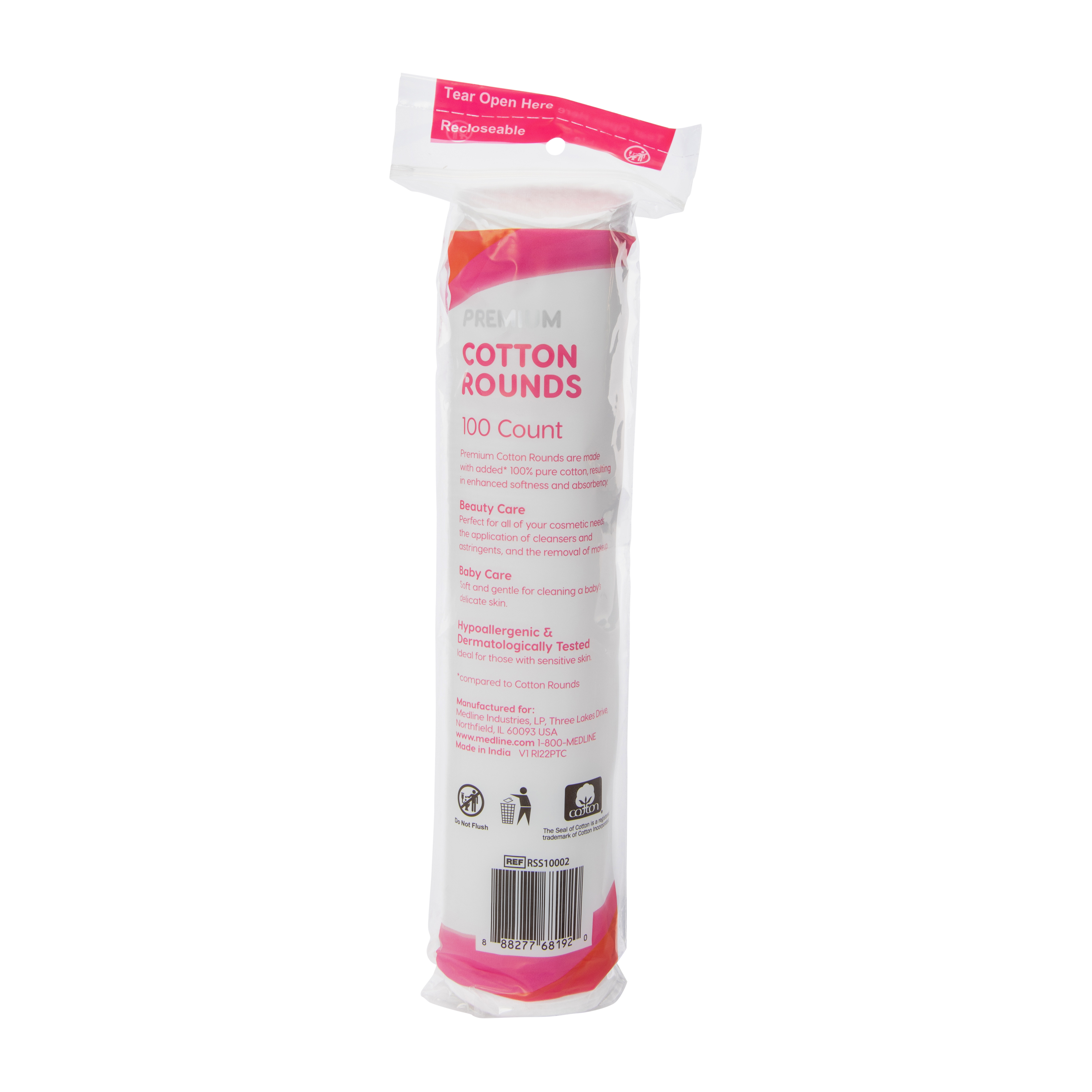 Simply Soft™ Premium Cotton Rounds 100-Count
