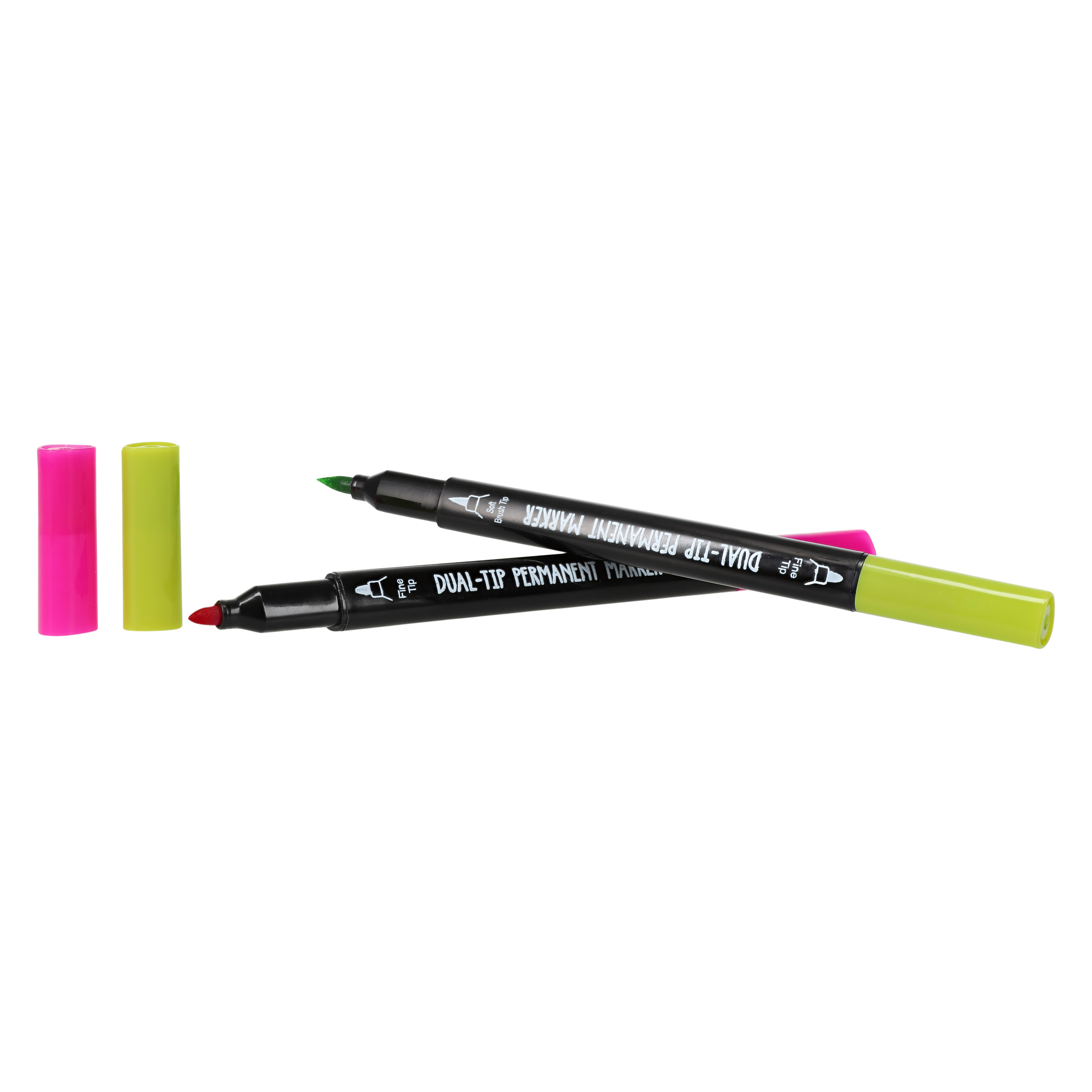 Marcadores Permanentes Doble Punta - Set de 24 Colores Vibrantes 5