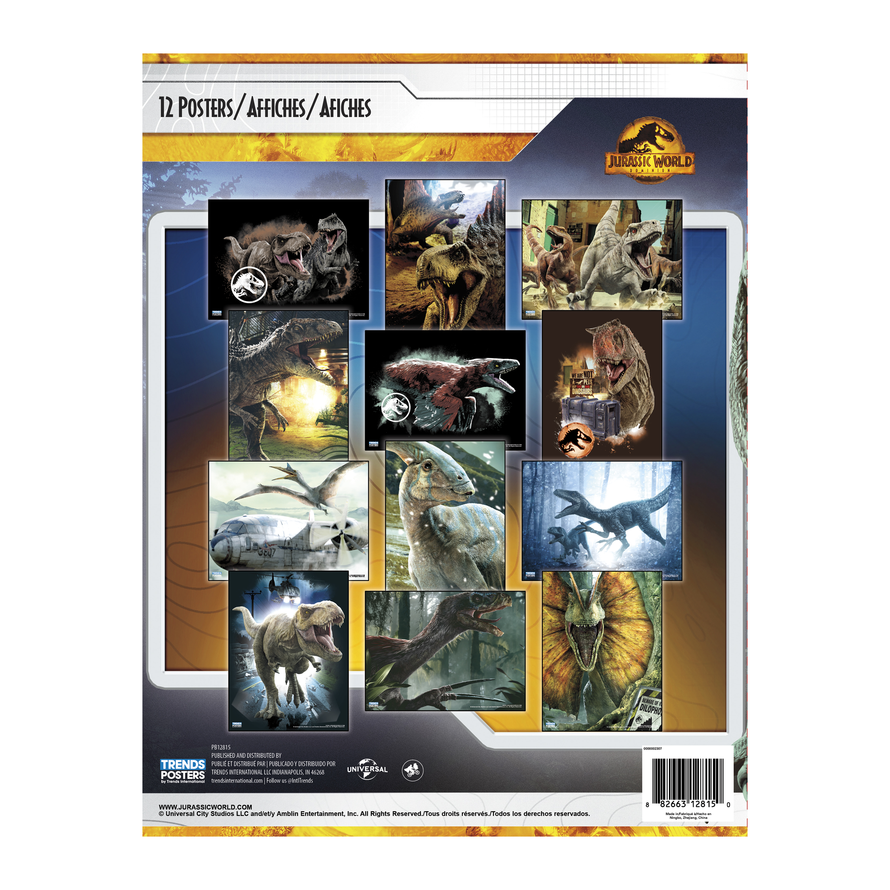 jurassic world dominion™ poster book