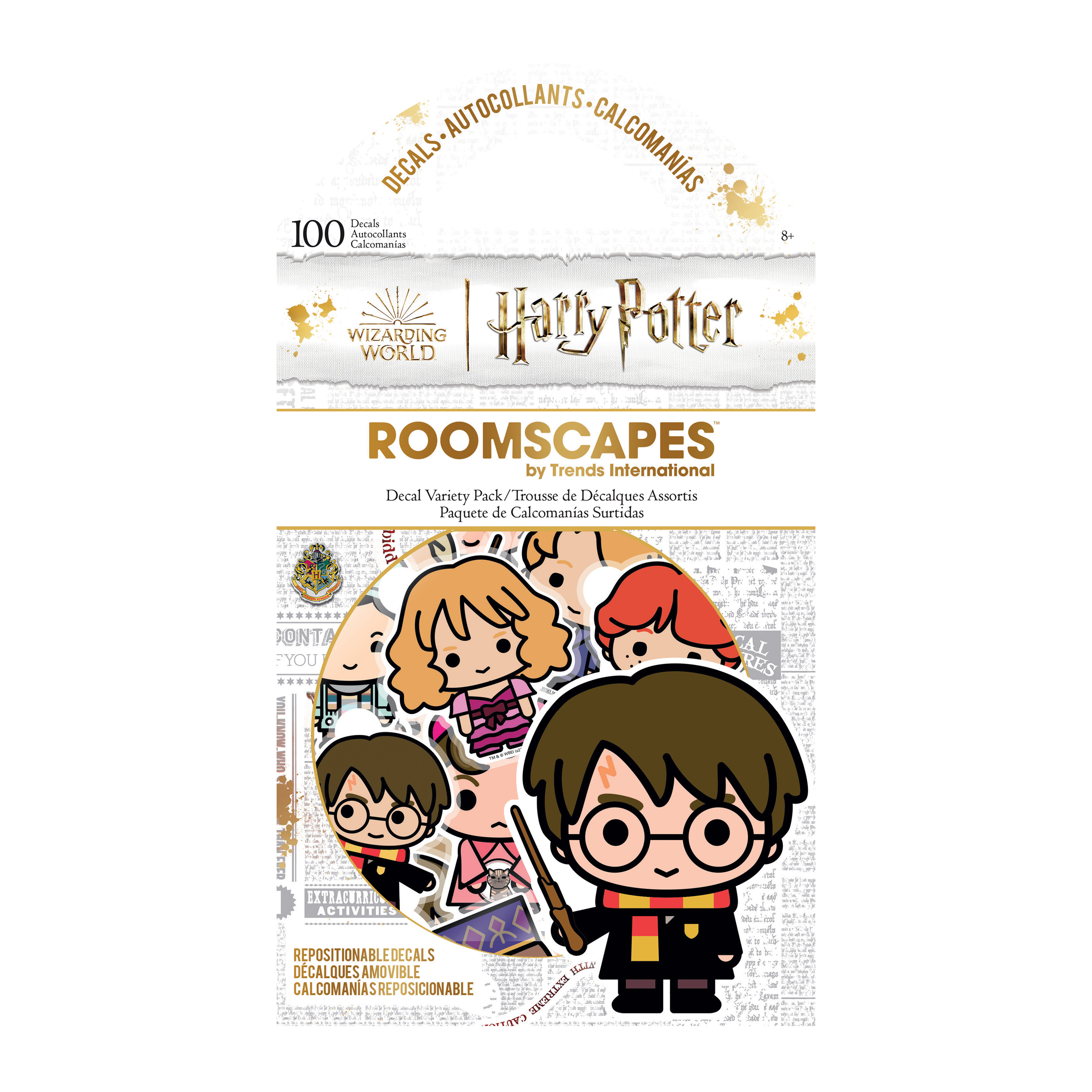 Harry Potter™ Book with 100 Repositionable Sticker Decals