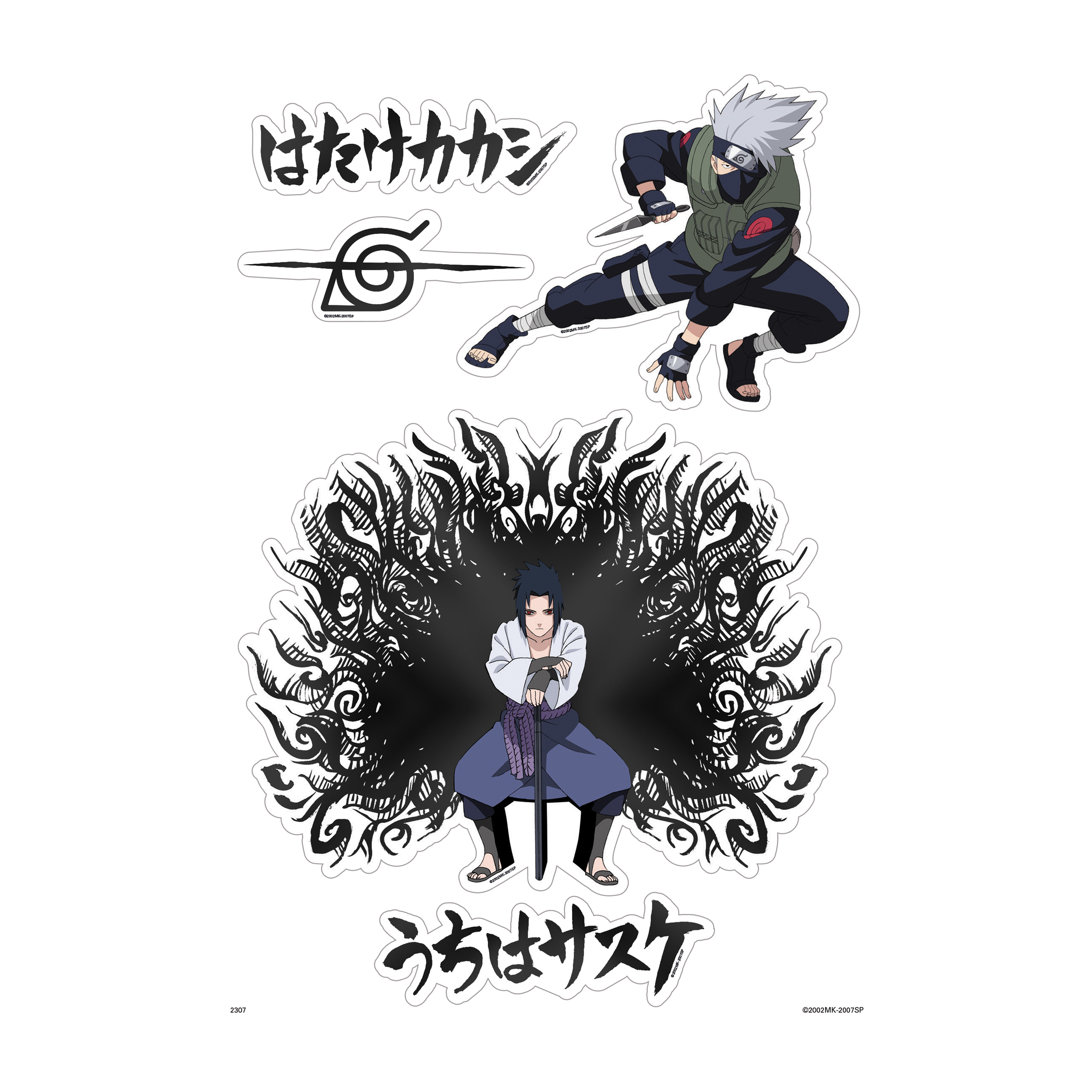 Naruto Shippuden™ Roomscapes™ Device Decals 27-Count