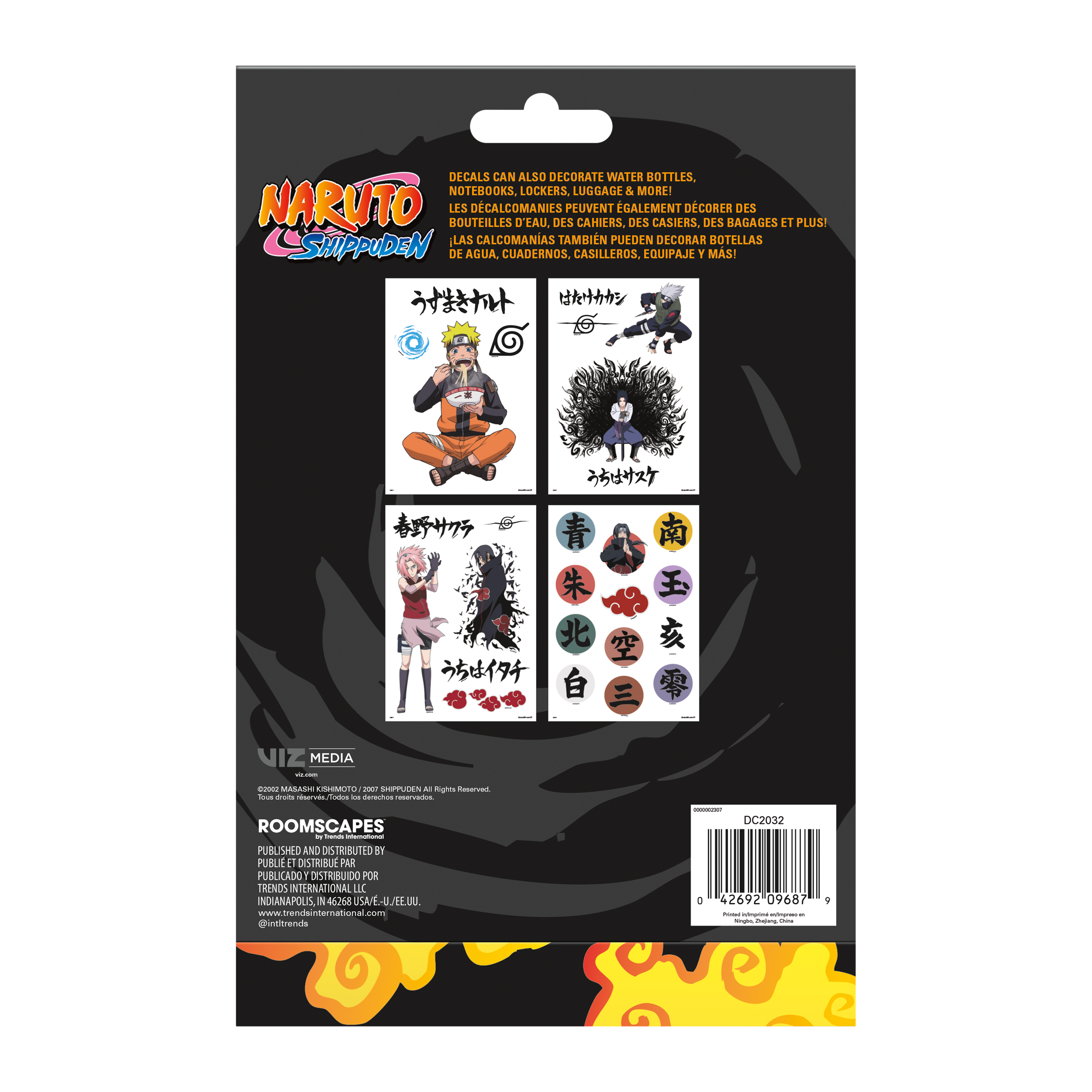 Naruto Shippuden™ Roomscapes™ Device Decals 27-Count