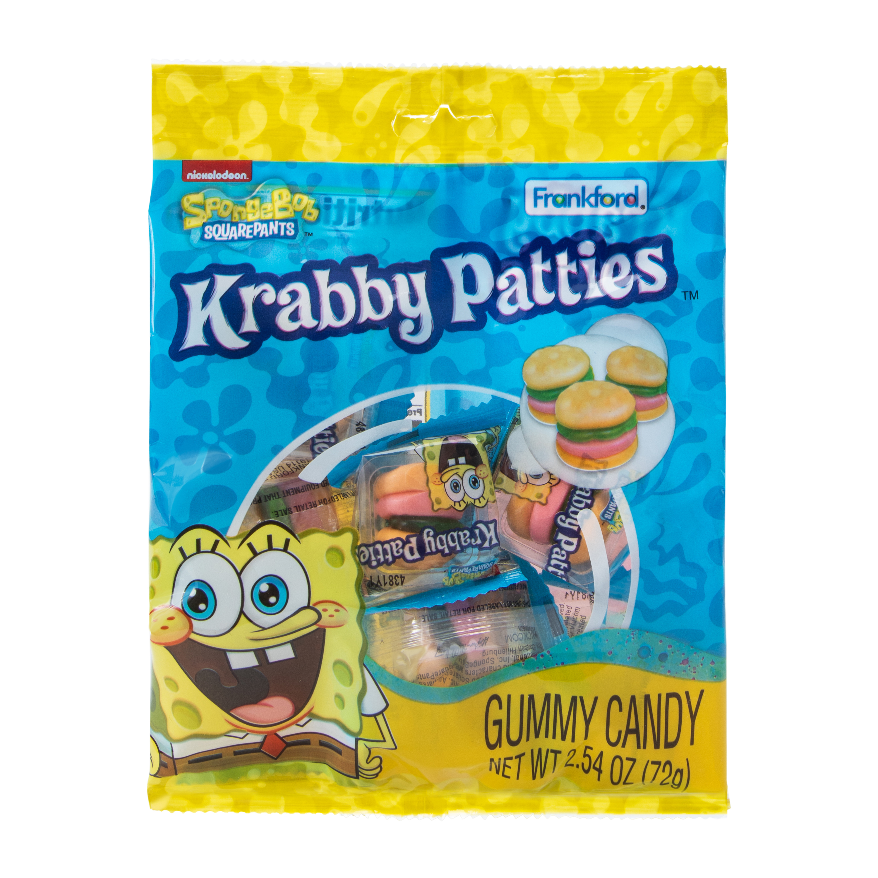 SpongeBob SquarePants® Krabby Patties™ Gummy Candy 2.54oz