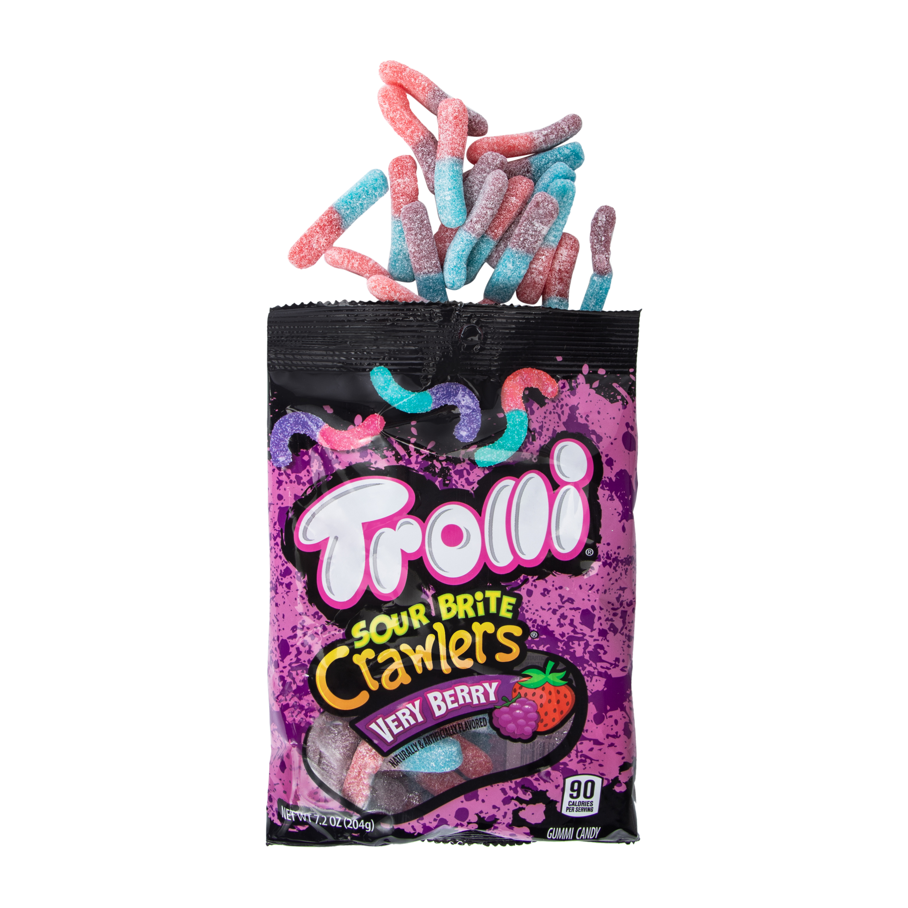 Trolli® Sour Brite Crawlers™ Very Berry Gummi Candy 7.2oz