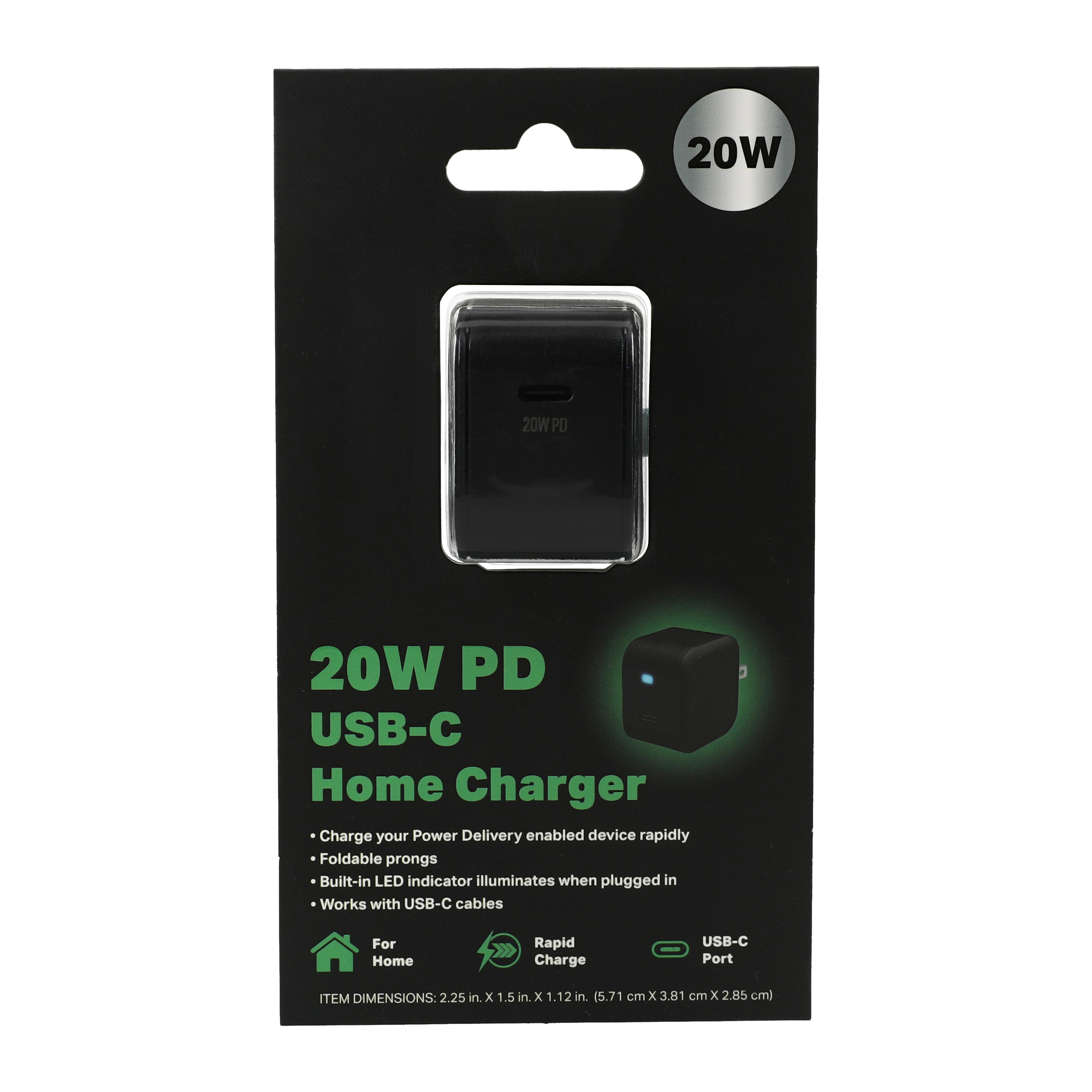 20W USB-C Ultra Fast Wall Charger