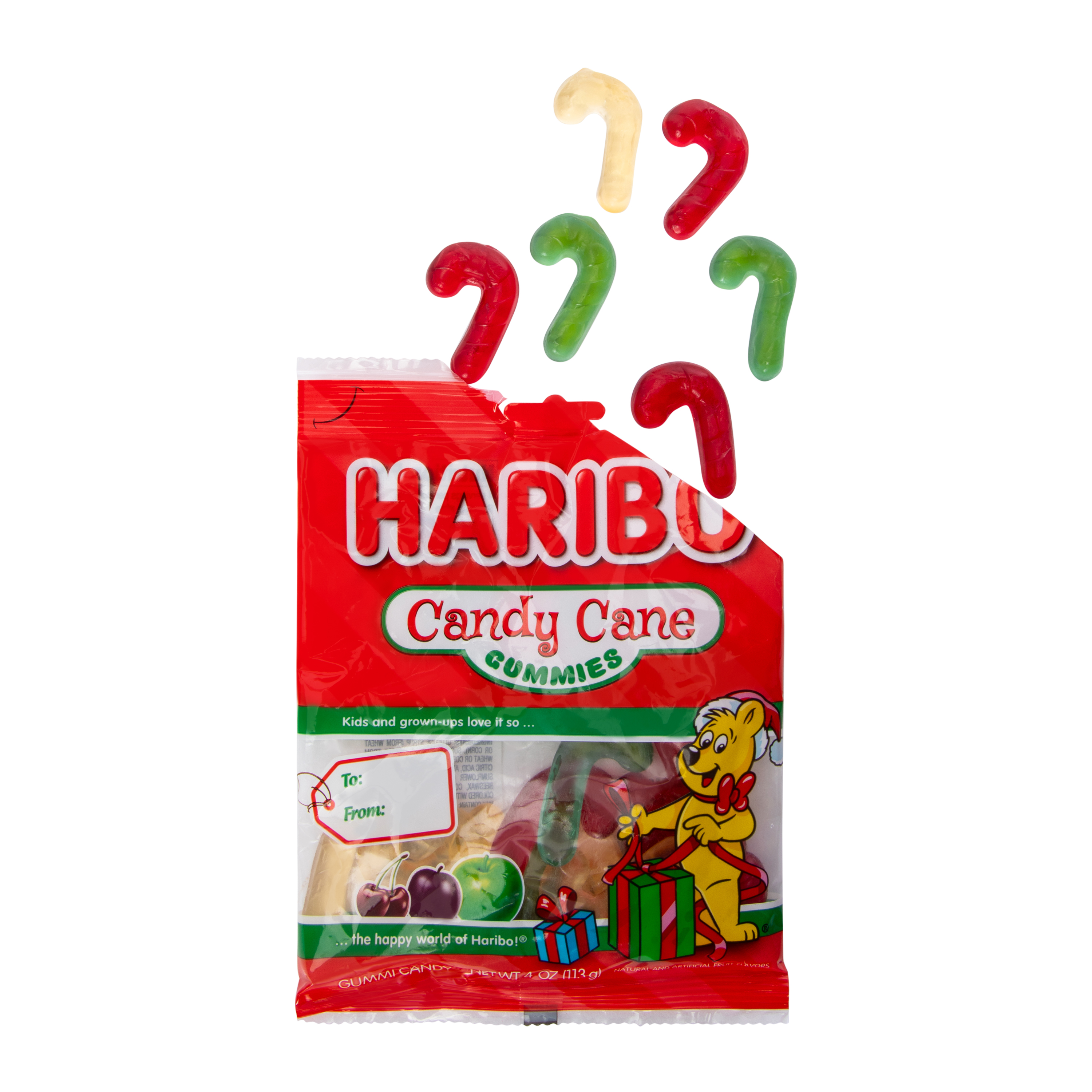 Haribo® Candy Cane Holiday Gummies 4oz