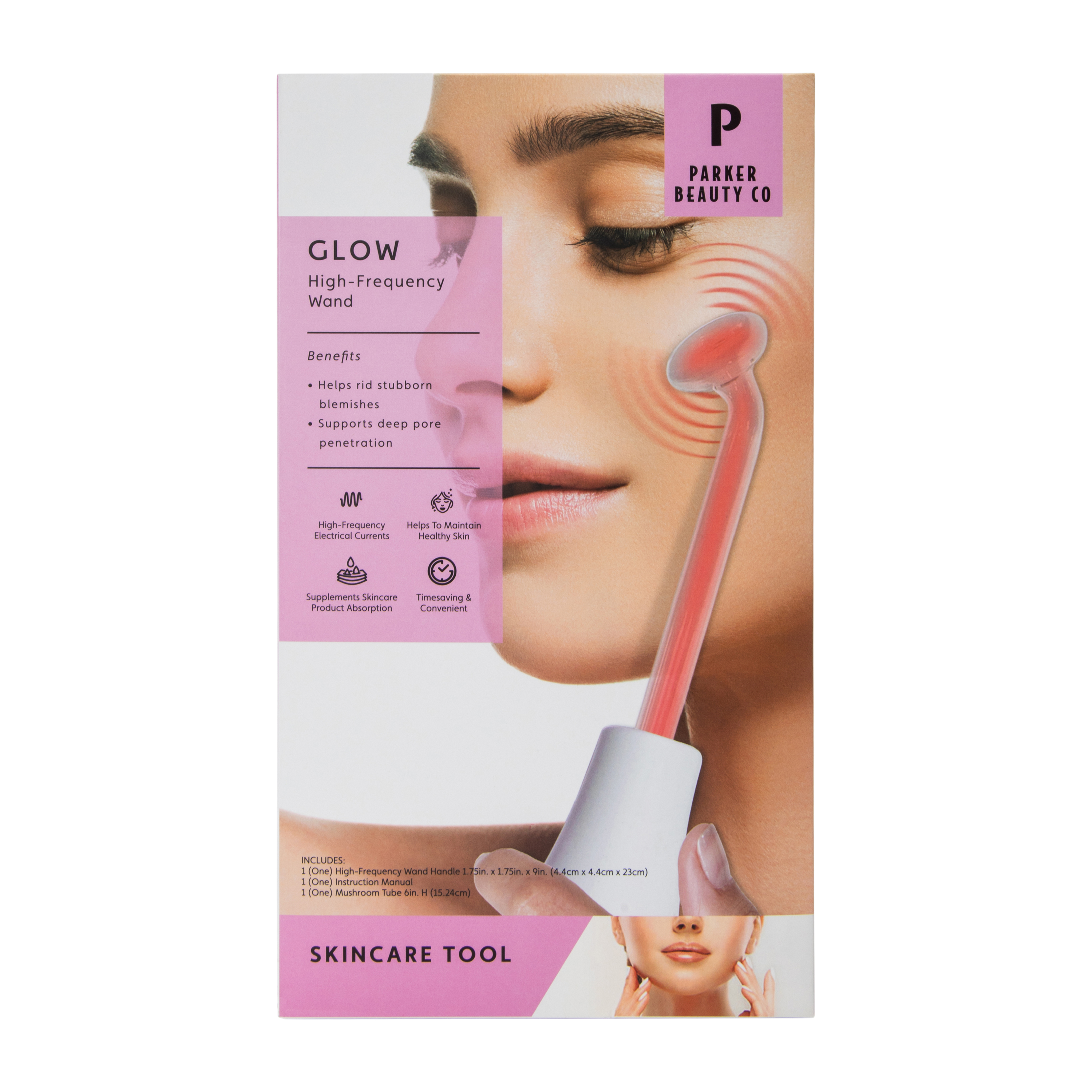 Glow High-Frequency Electrotherapy Wand