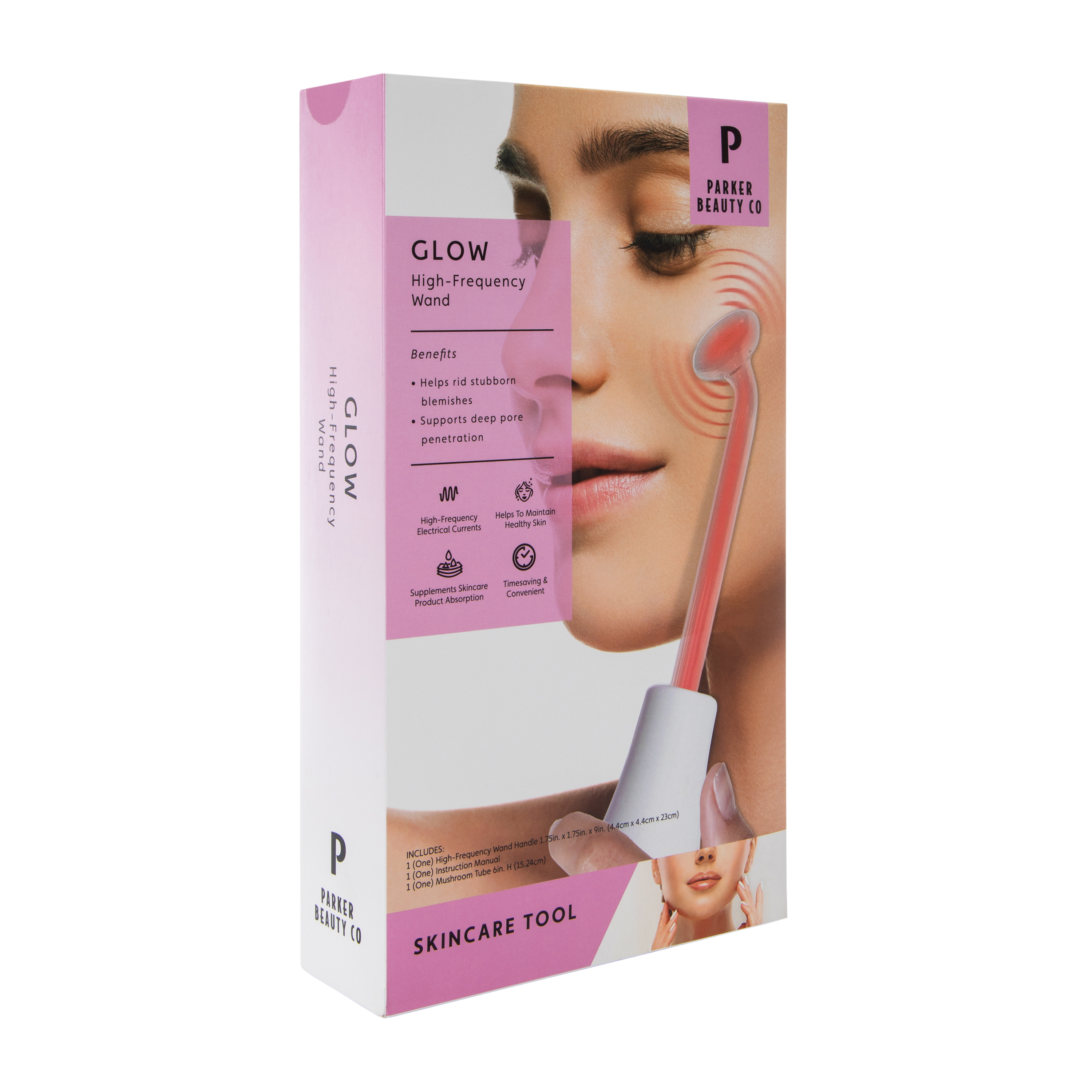 Glow High-Frequency Electrotherapy Wand