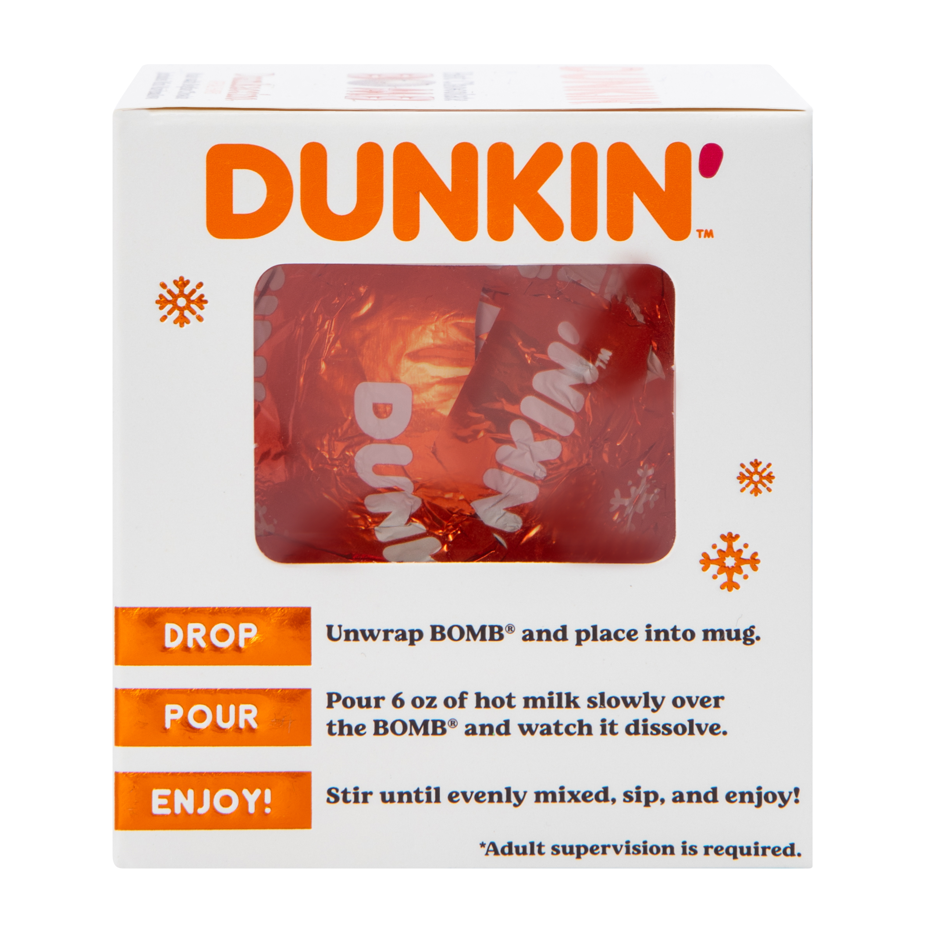 Dunkin’™ Dunkaccino Hot Chocolate Bomb® 1.6oz