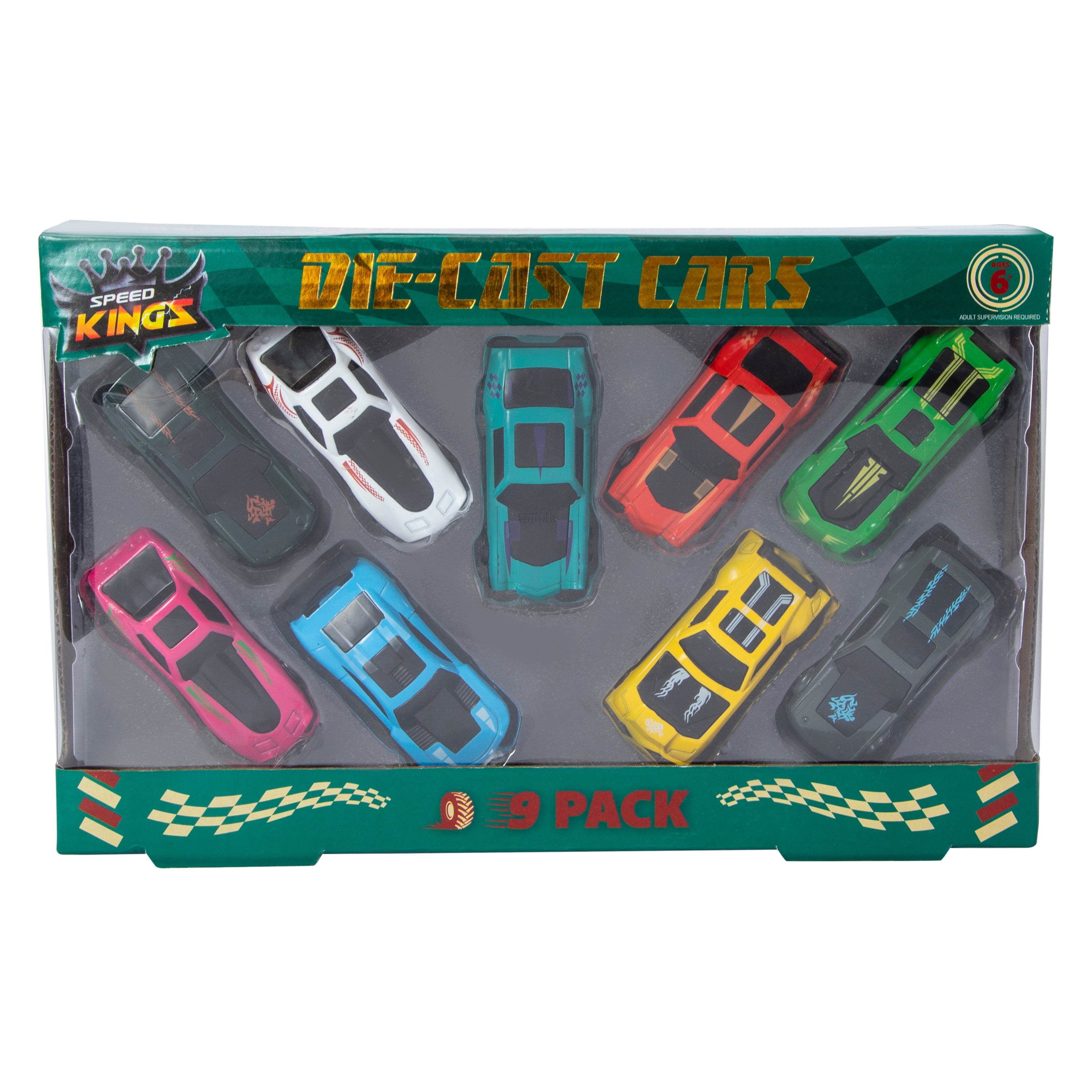ディオ、プッチ、カーズ セット Speed Kingz Die-Cast Cars 9-Count | Five Below