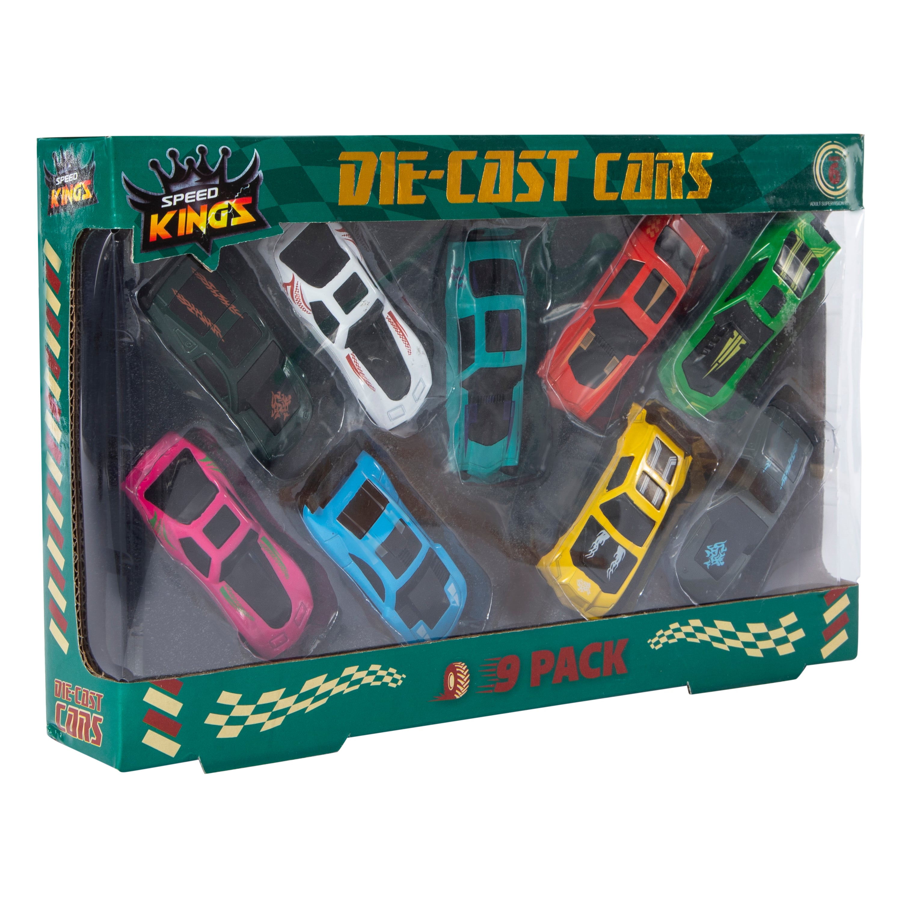 Speed Kingz Die-Cast Cars 9-Count | Five Below