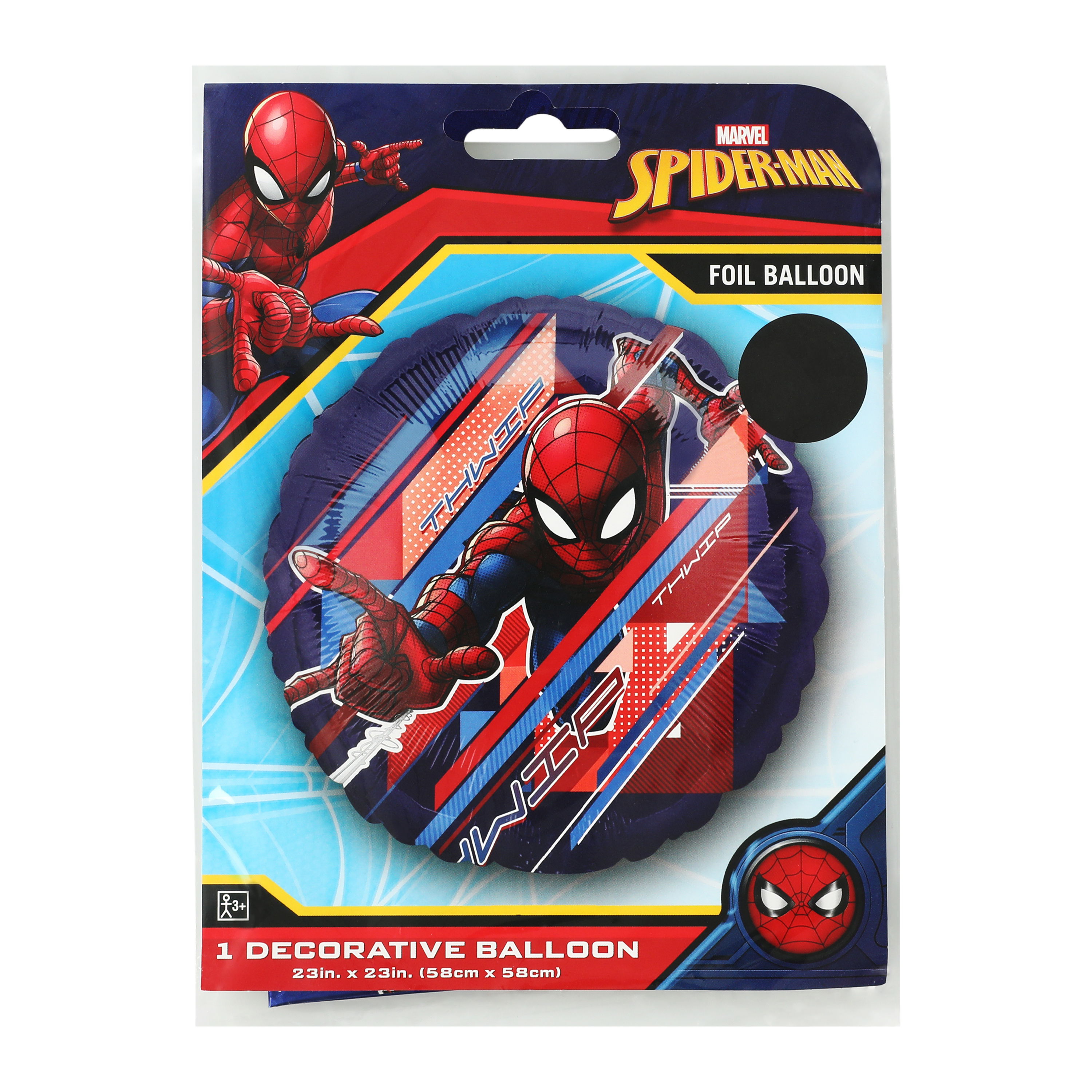 INFLATED Marvel 'Thwip' Spider-Man Balloon 23in