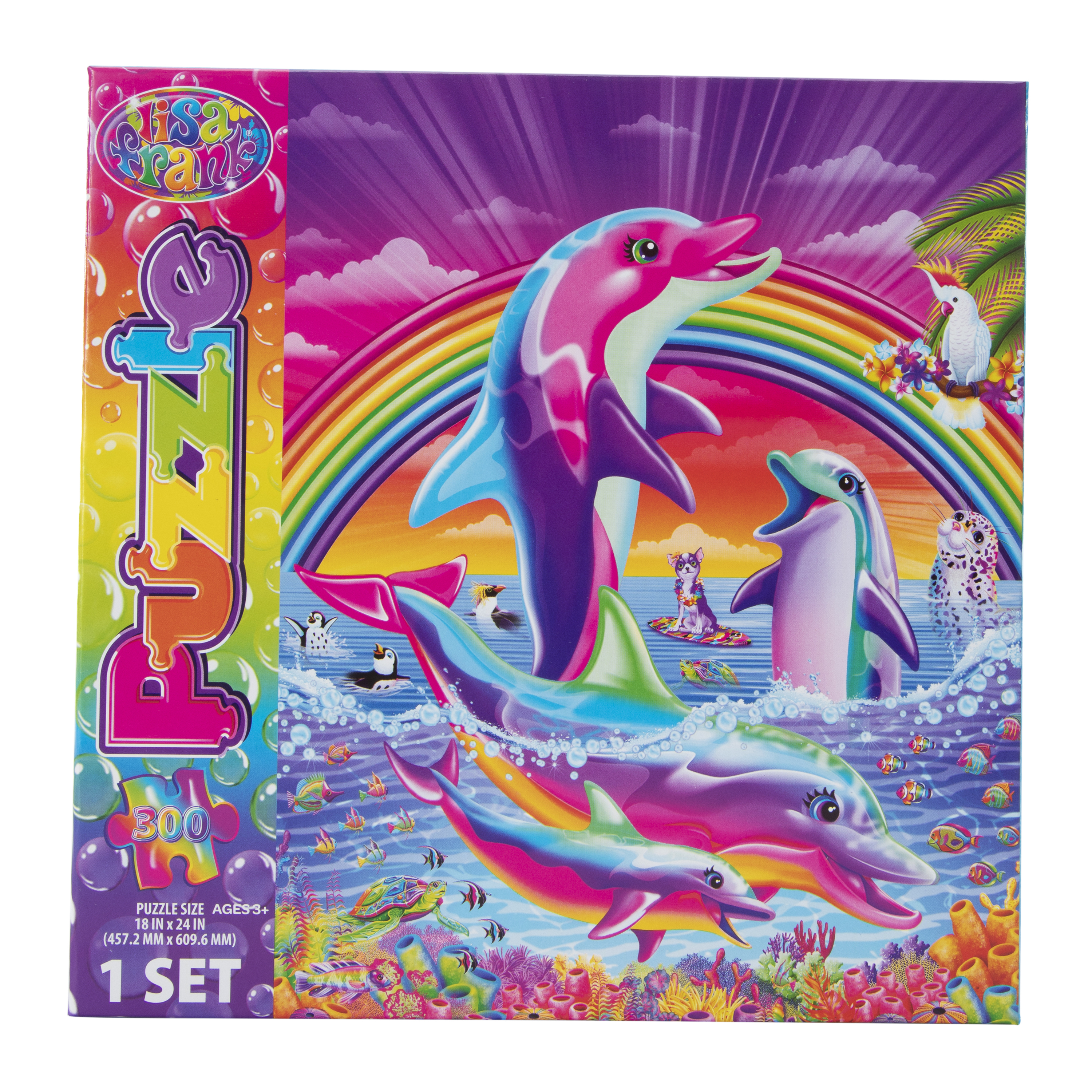 lisa frank™ jigsaw puzzle 8in x