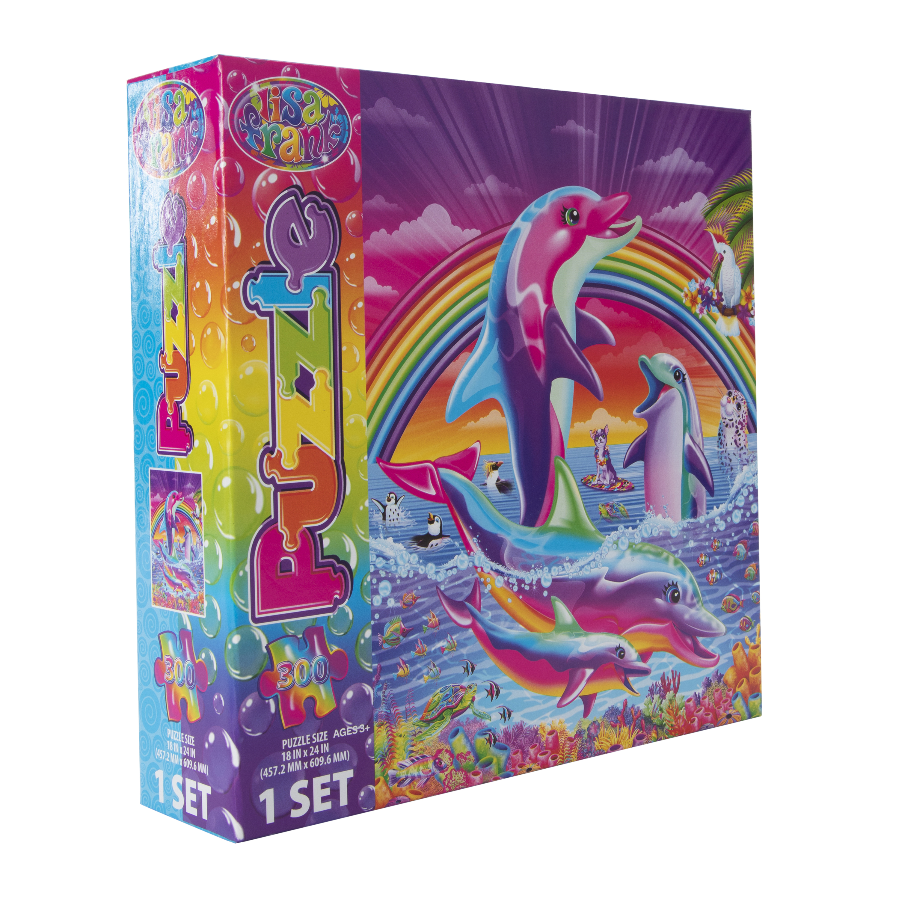 lisa frank™ jigsaw puzzle 8in x 8in | Five Below