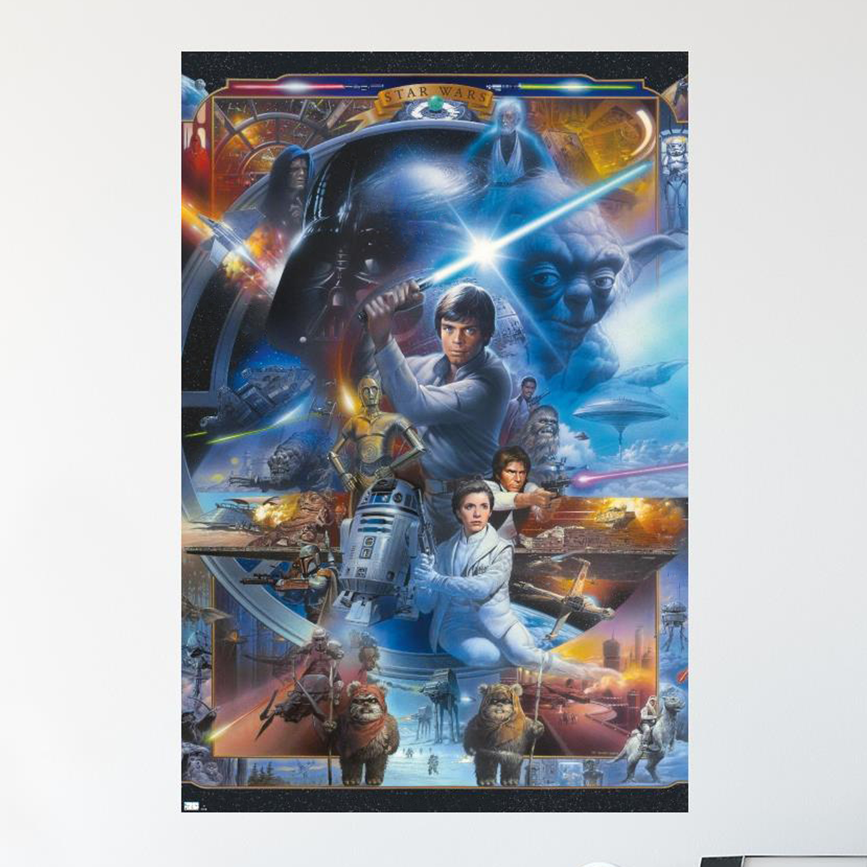 Star Wars Poster 22.37in x 34in