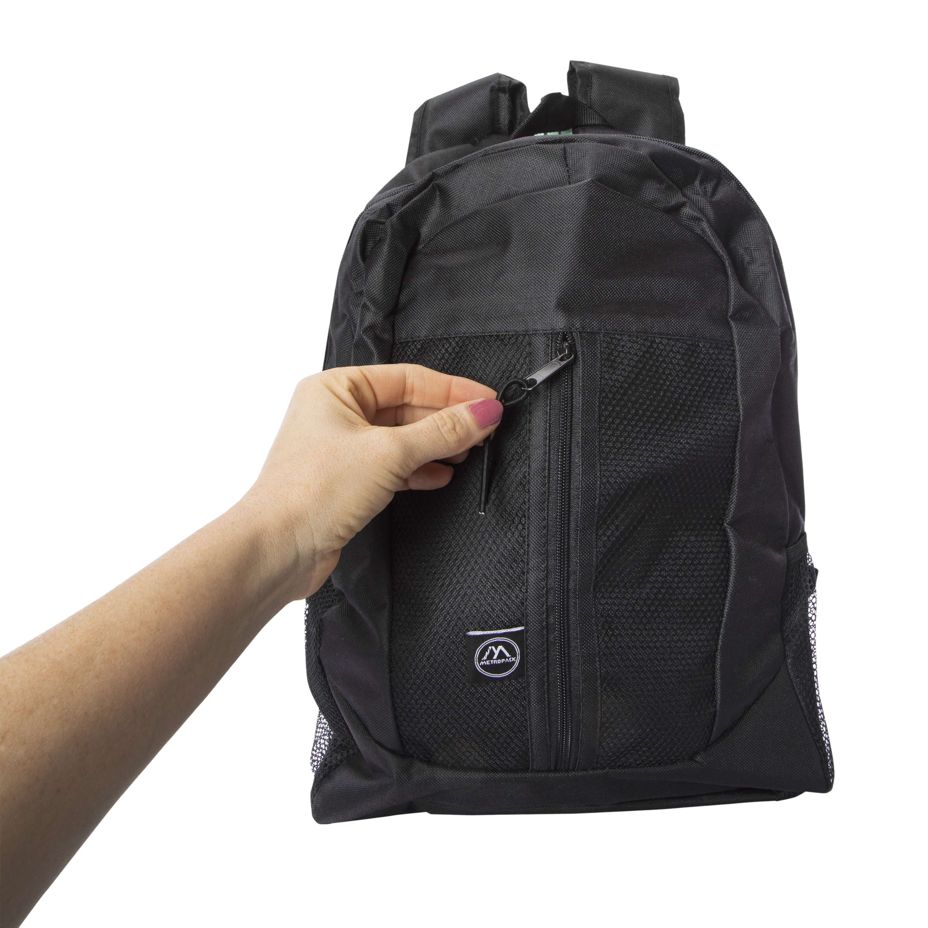 Front Mesh Pocket Backpack 16in