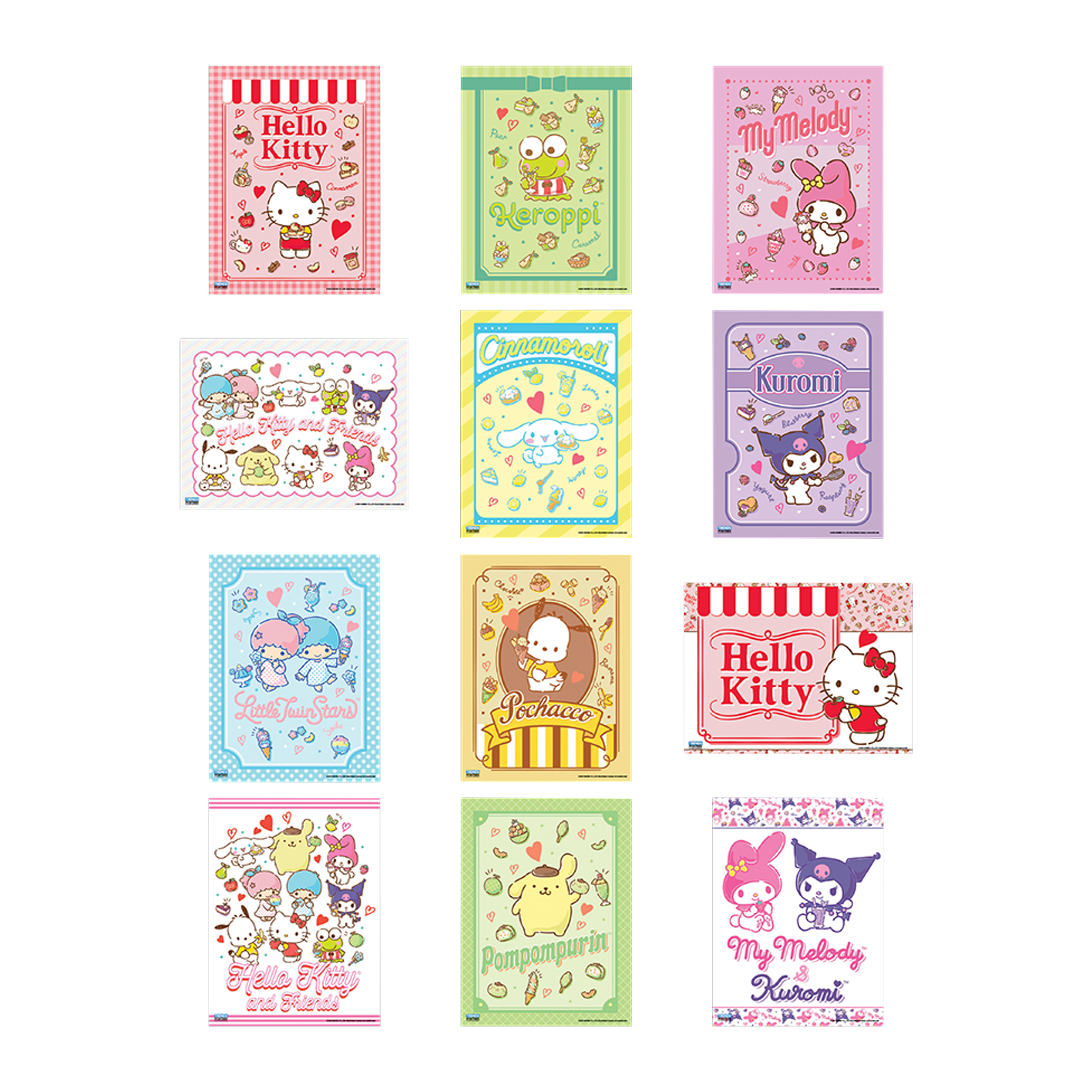 Hello Kitty And Friends® Poster Book 12-Count