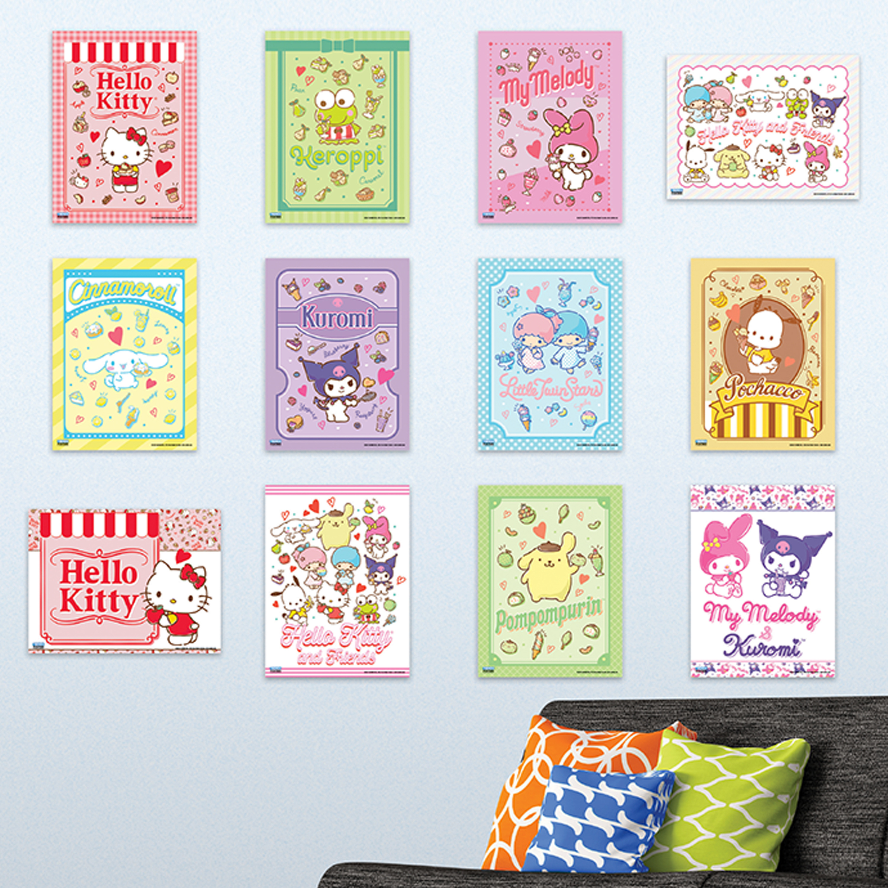 Hello Kitty And Friends® Poster Book 12-Count
