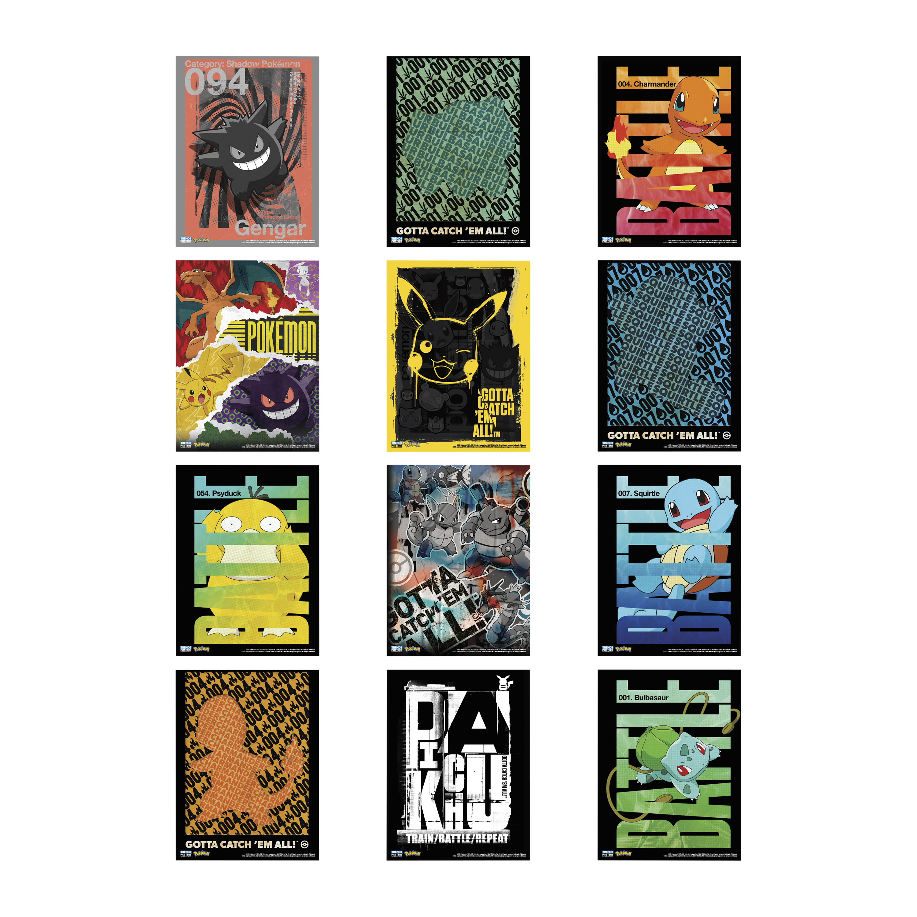 Pokemon™ Poster Book 12-Count