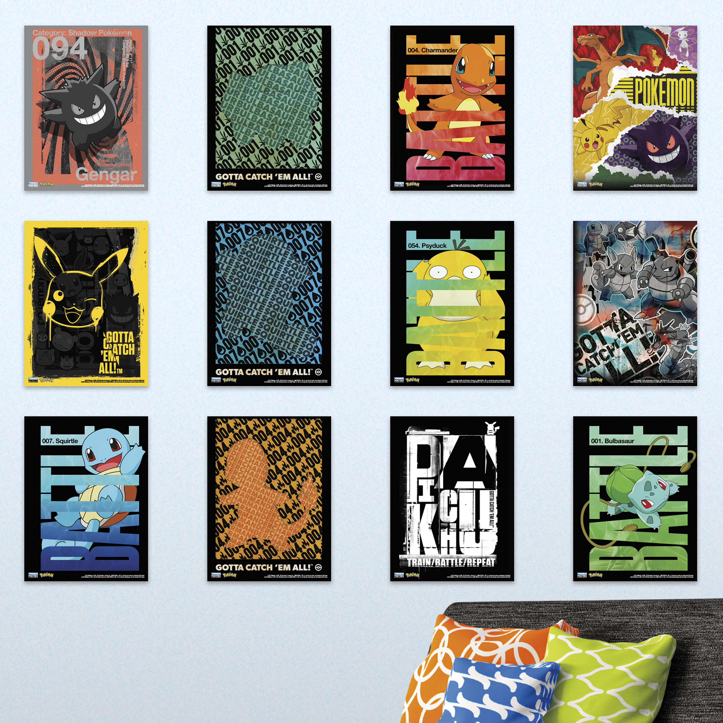 Pokemon™ Poster Book 12-Count