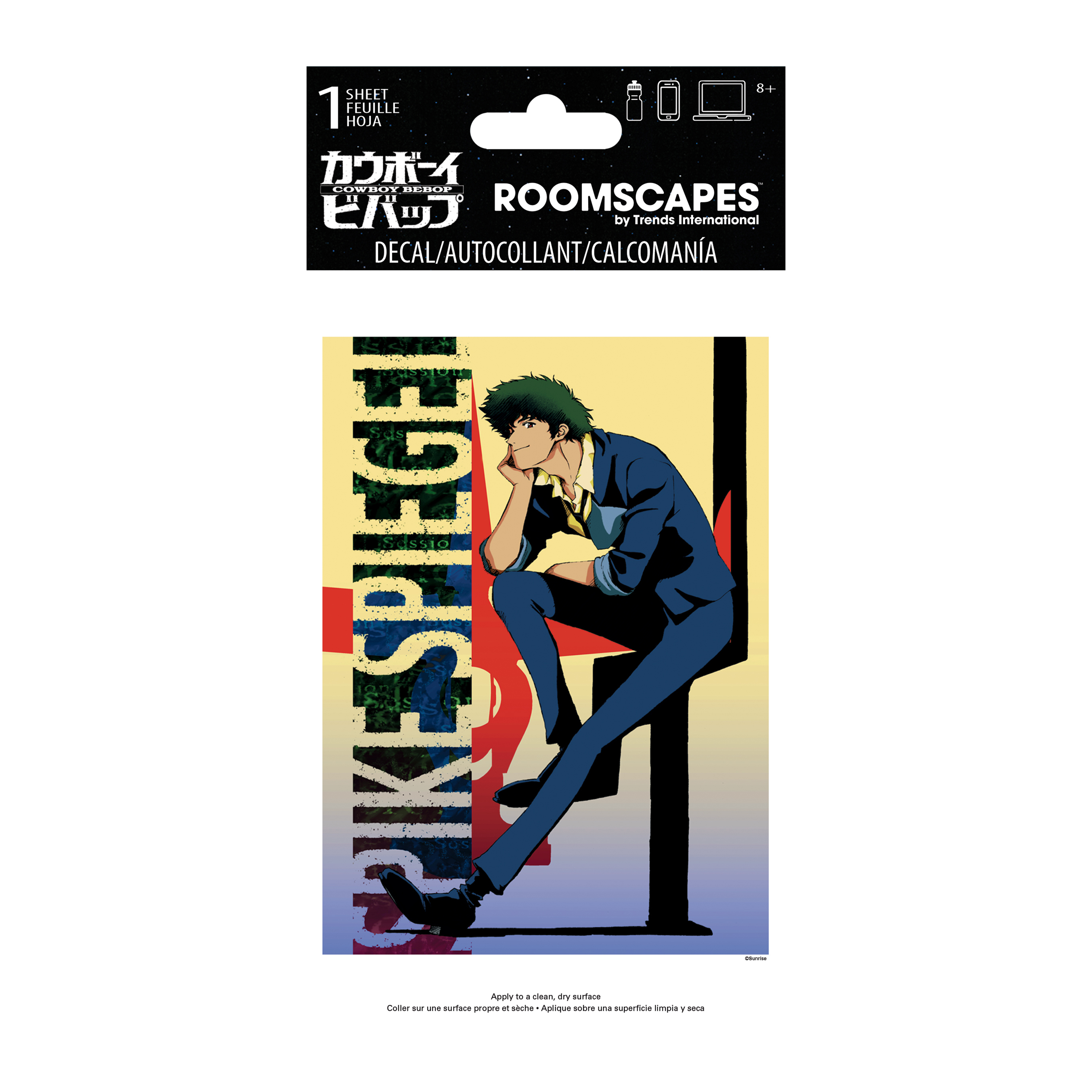 Cowboy Bebop Sticker Decal 4in x 8in