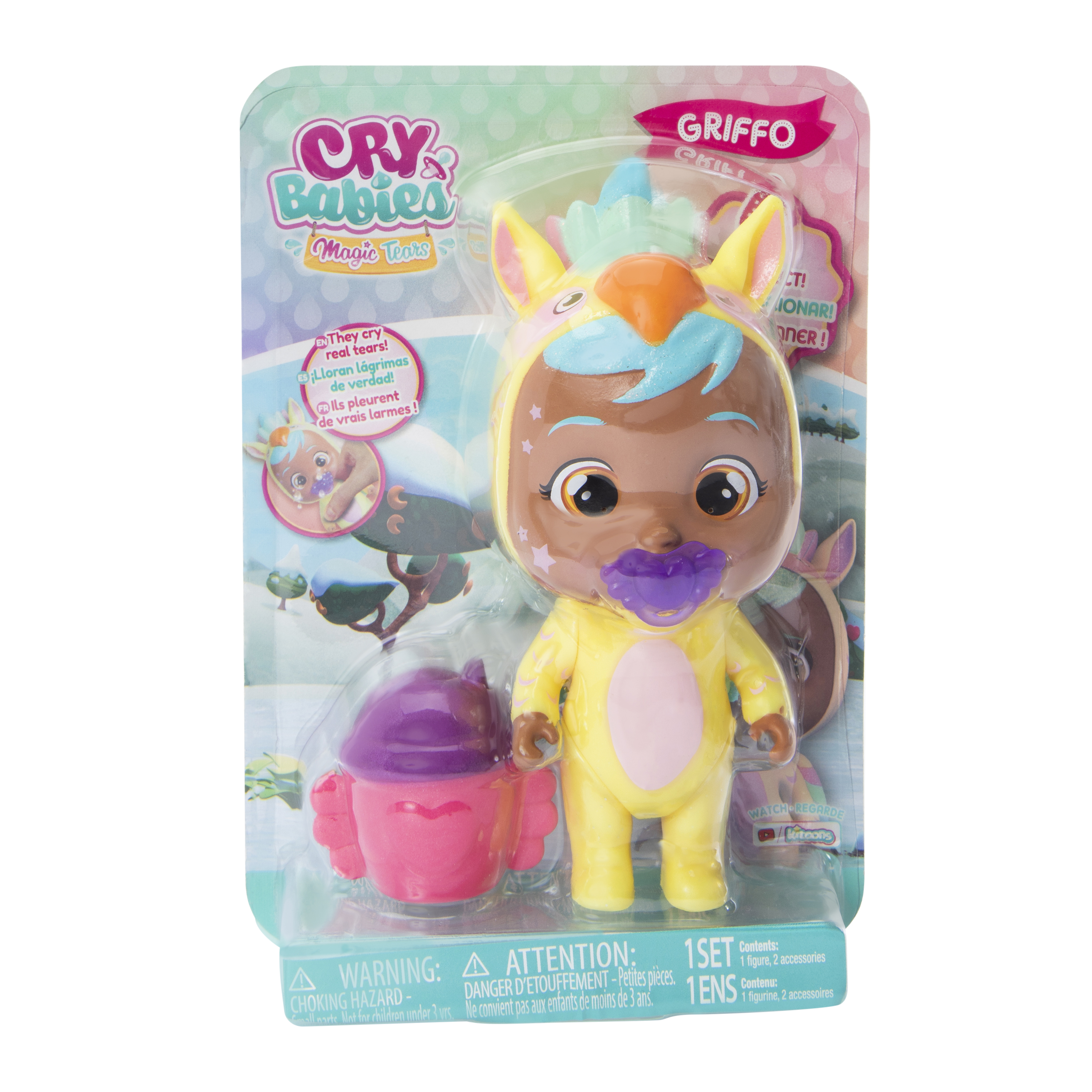 Cry Babies Magic Tears™ Fantasy Doll - Griffo