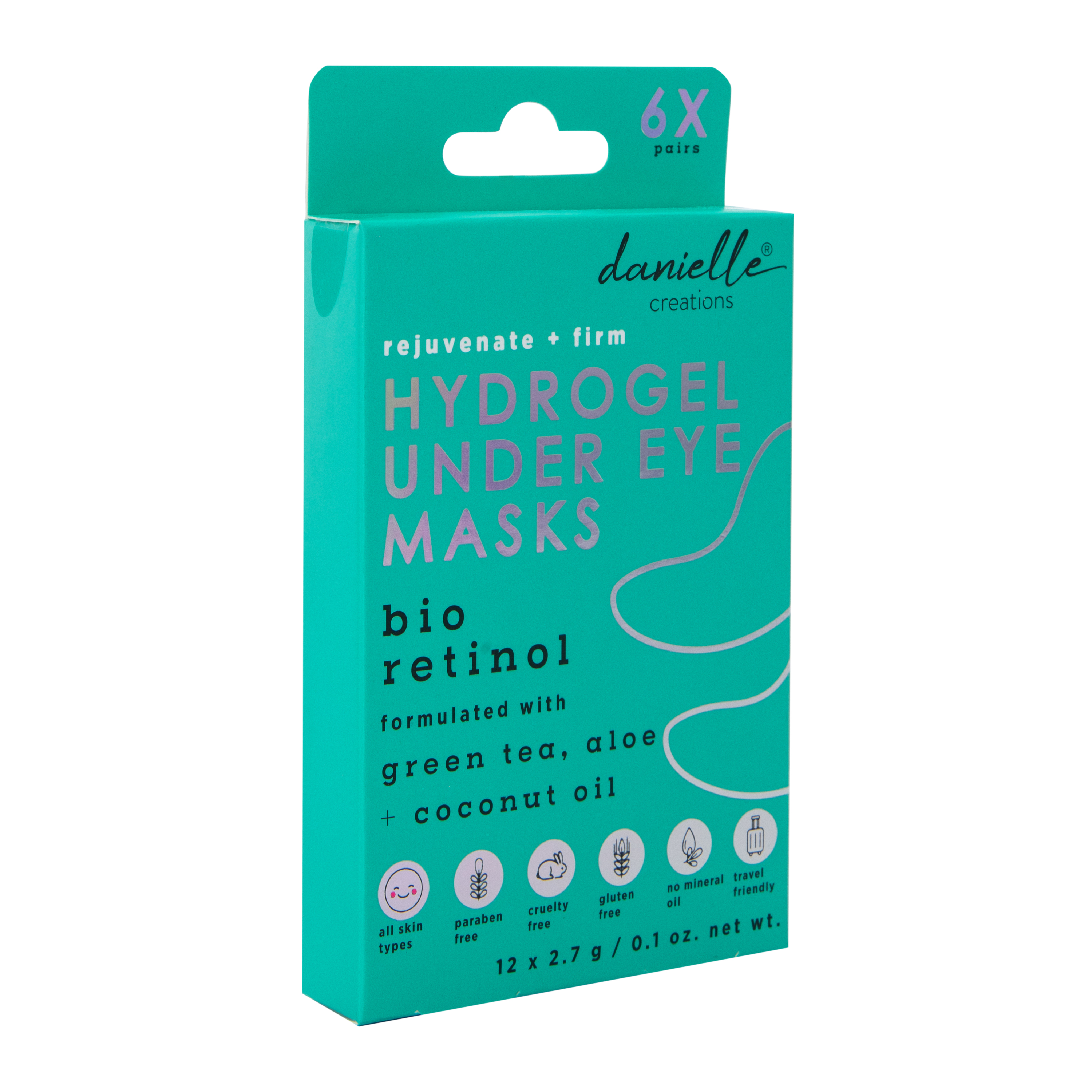 Danielle Creations® Hydrogel Undereye Masks 12-Count