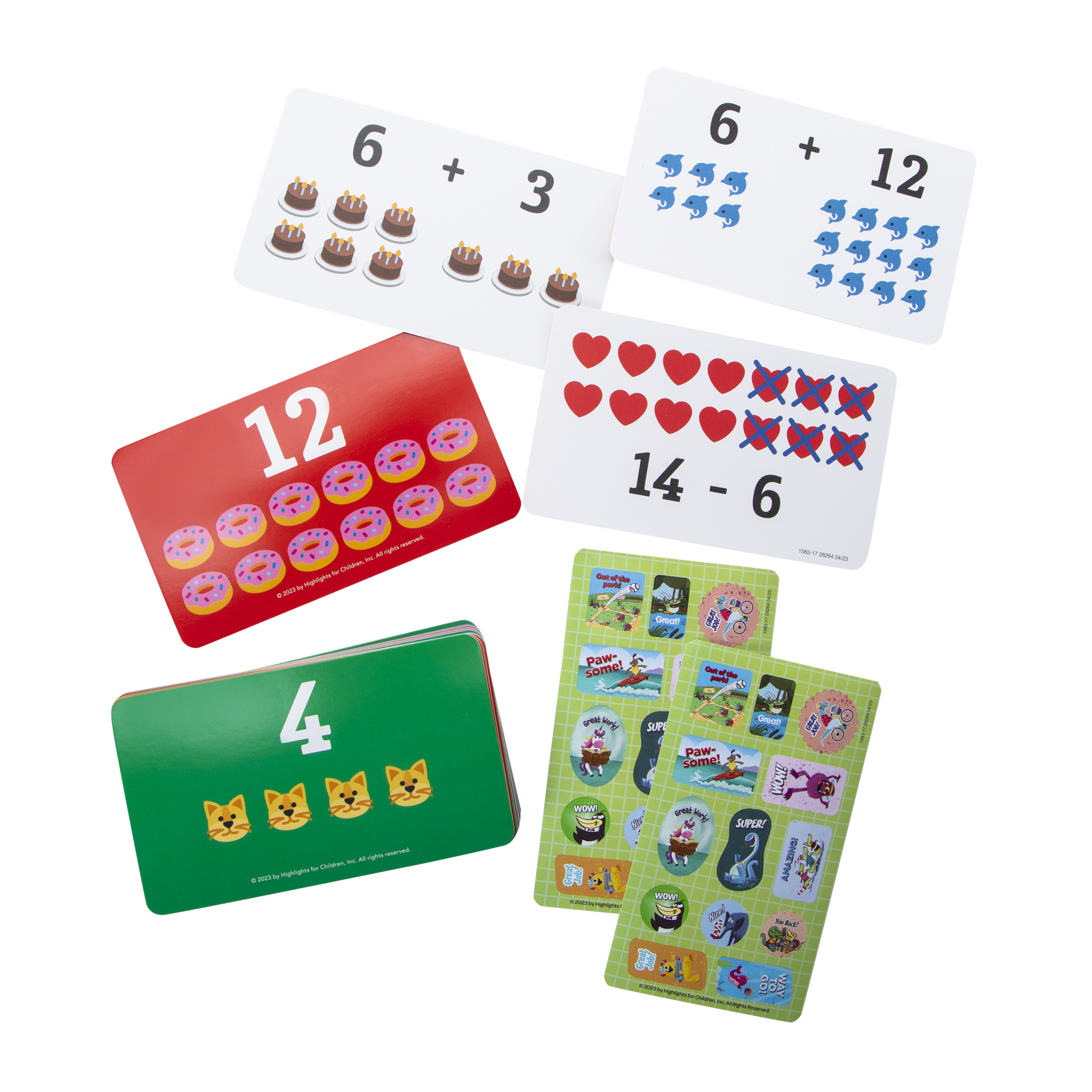 Highlights® Pre-K & Kindergarten Flash Cards 36-Count