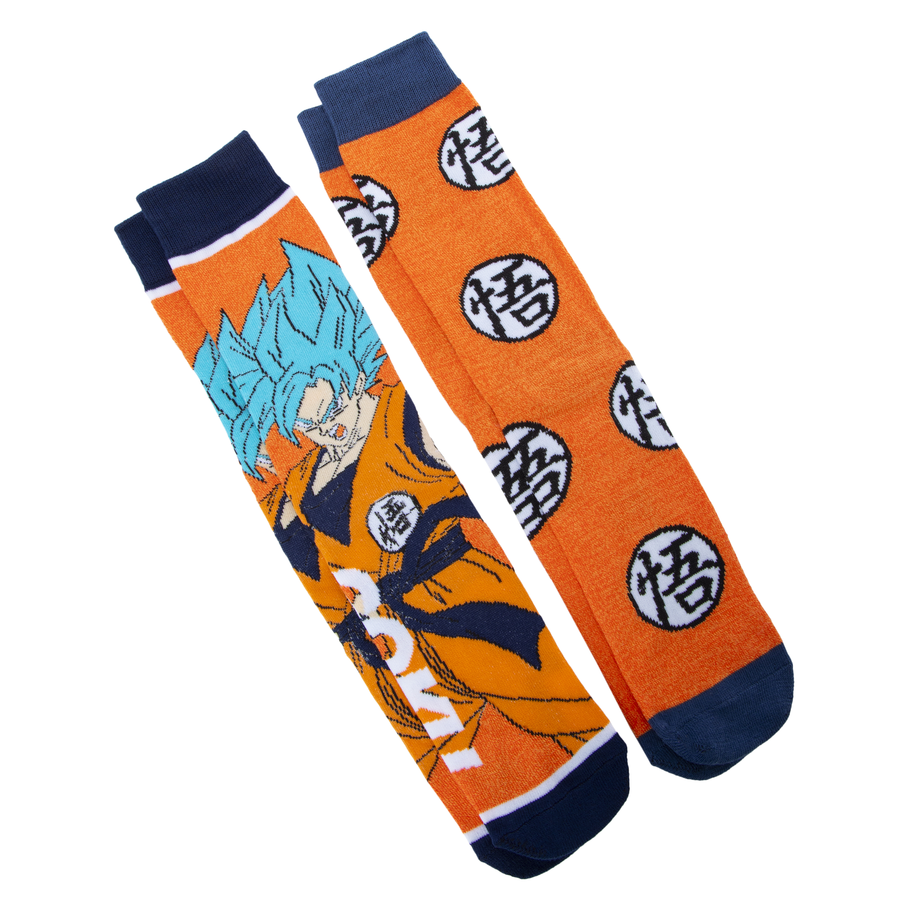 Mens Dragon Ball Super: Broly Crew Socks 2-Pack