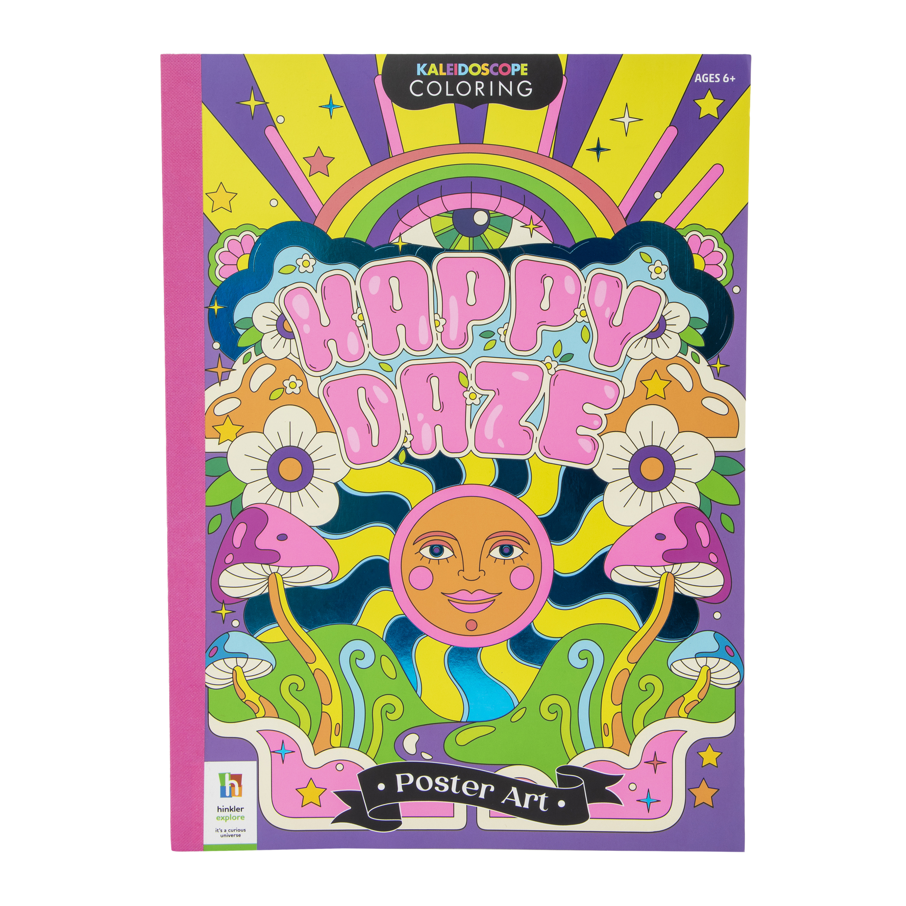 Poster Art Kaleidoscope Coloring Book