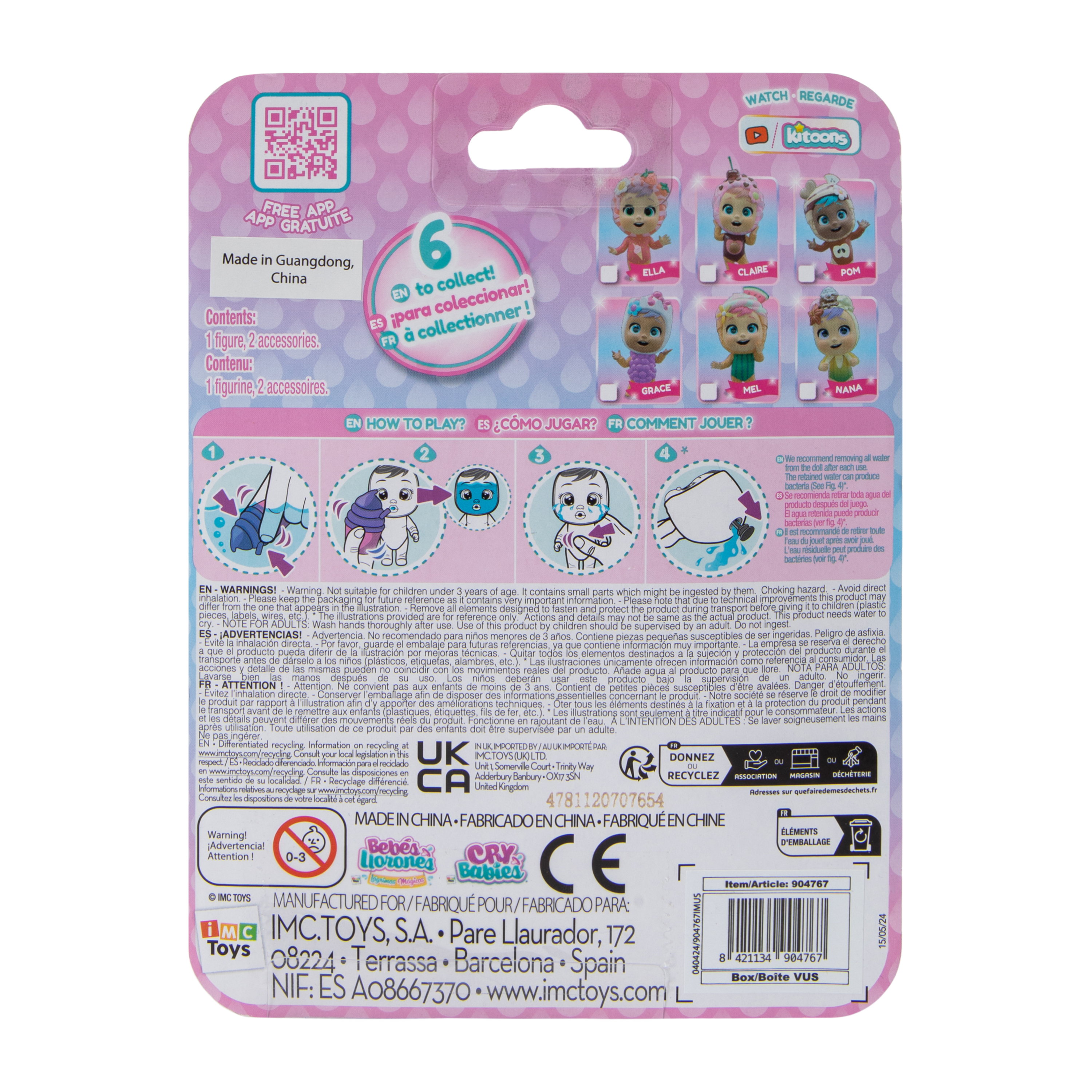 Cry Babies Magic Tears Frozen Frutti Doll Set