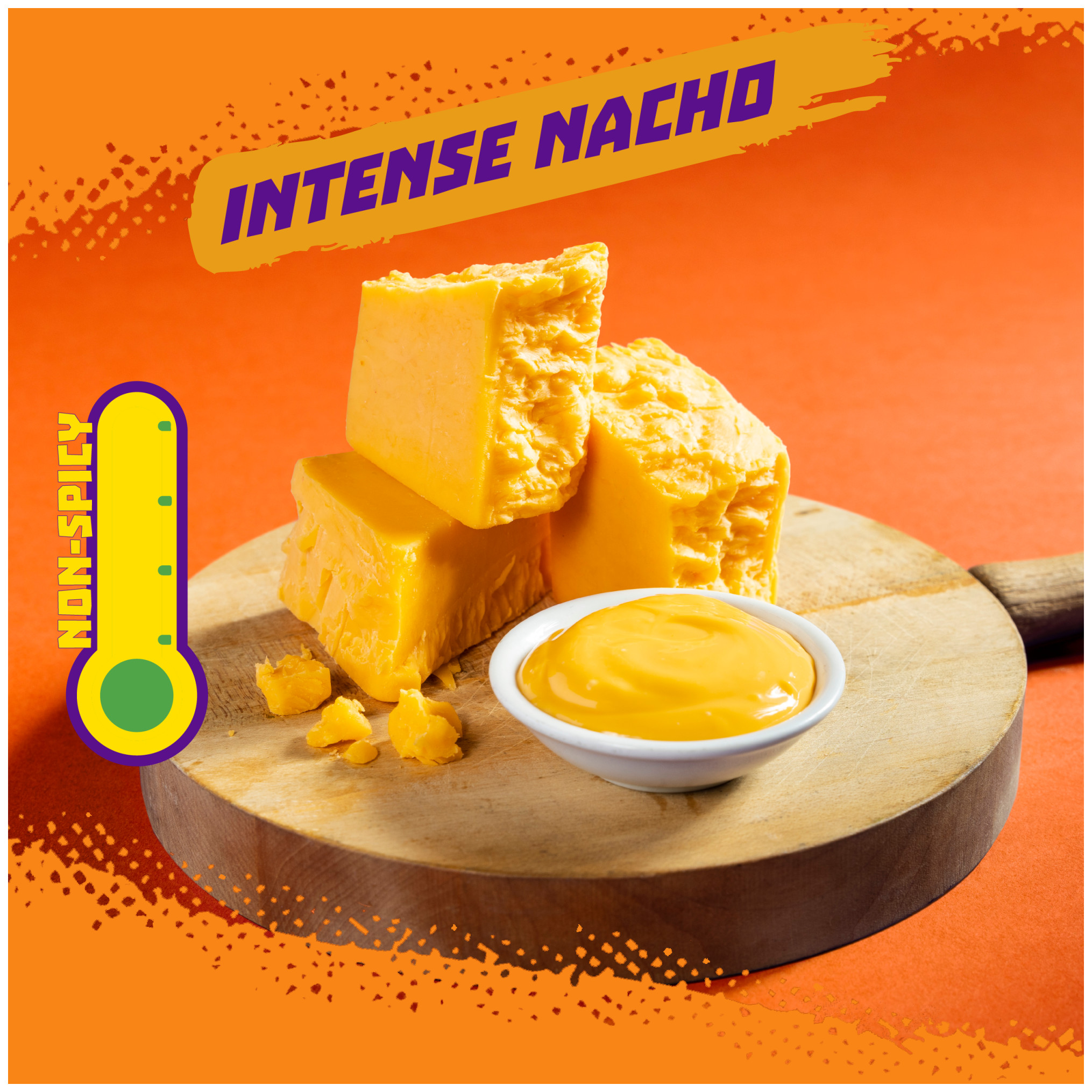 Takis Rolls intense Nacho, Nacho Cheese Flavored Rolled Tortilla Chips 9.9oz