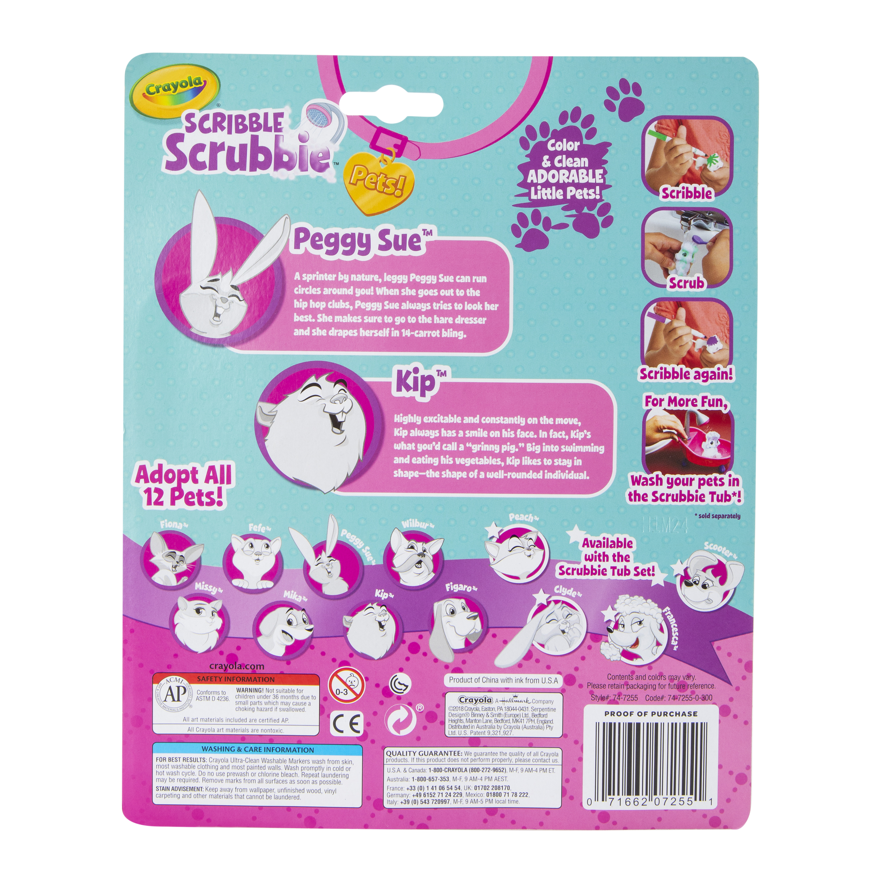 Crayola® Scribble Scrubbie™ Kit 2-count