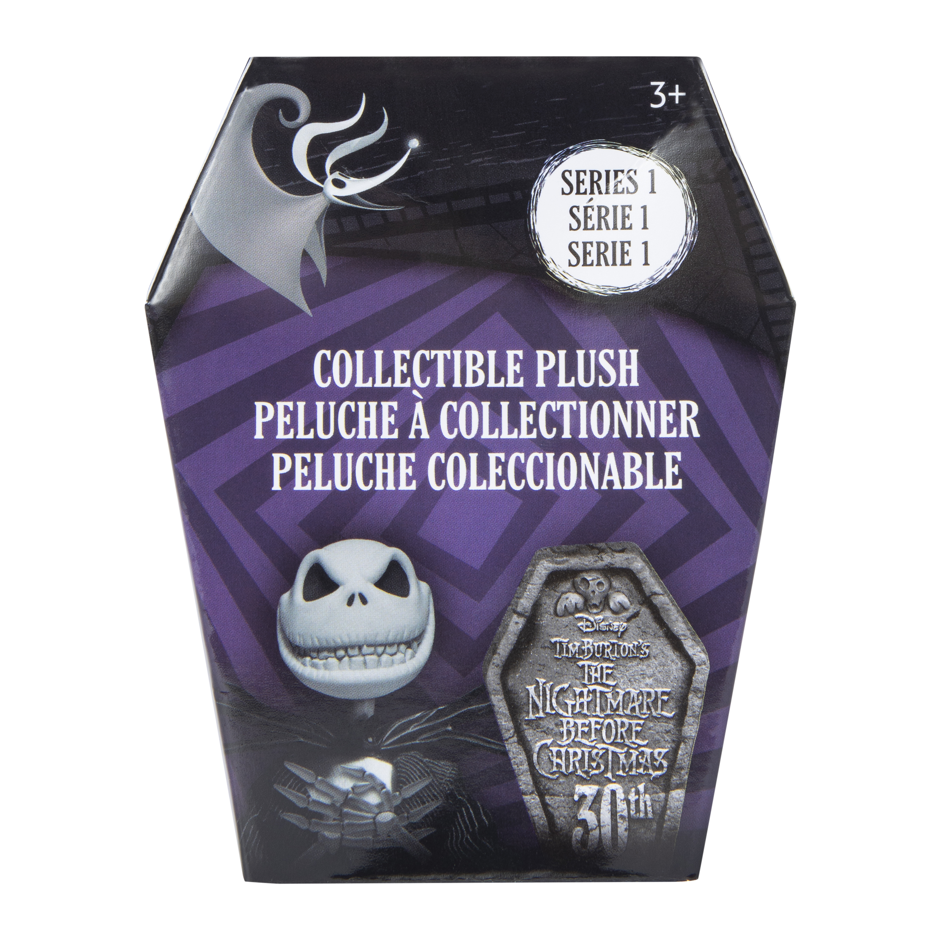 Disney Tim Burton's The Nightmare Before Christmas 30th Collectible Plush Series 1 Blind Box