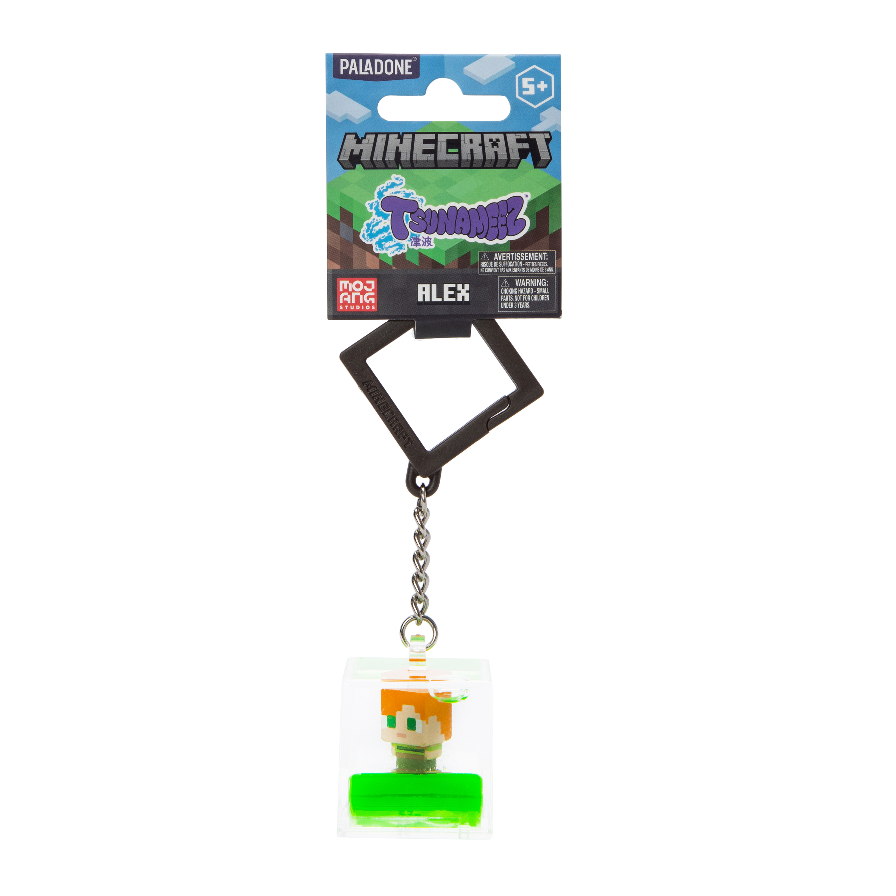 Minecraft™ Tsunameez™ Cube Keychain