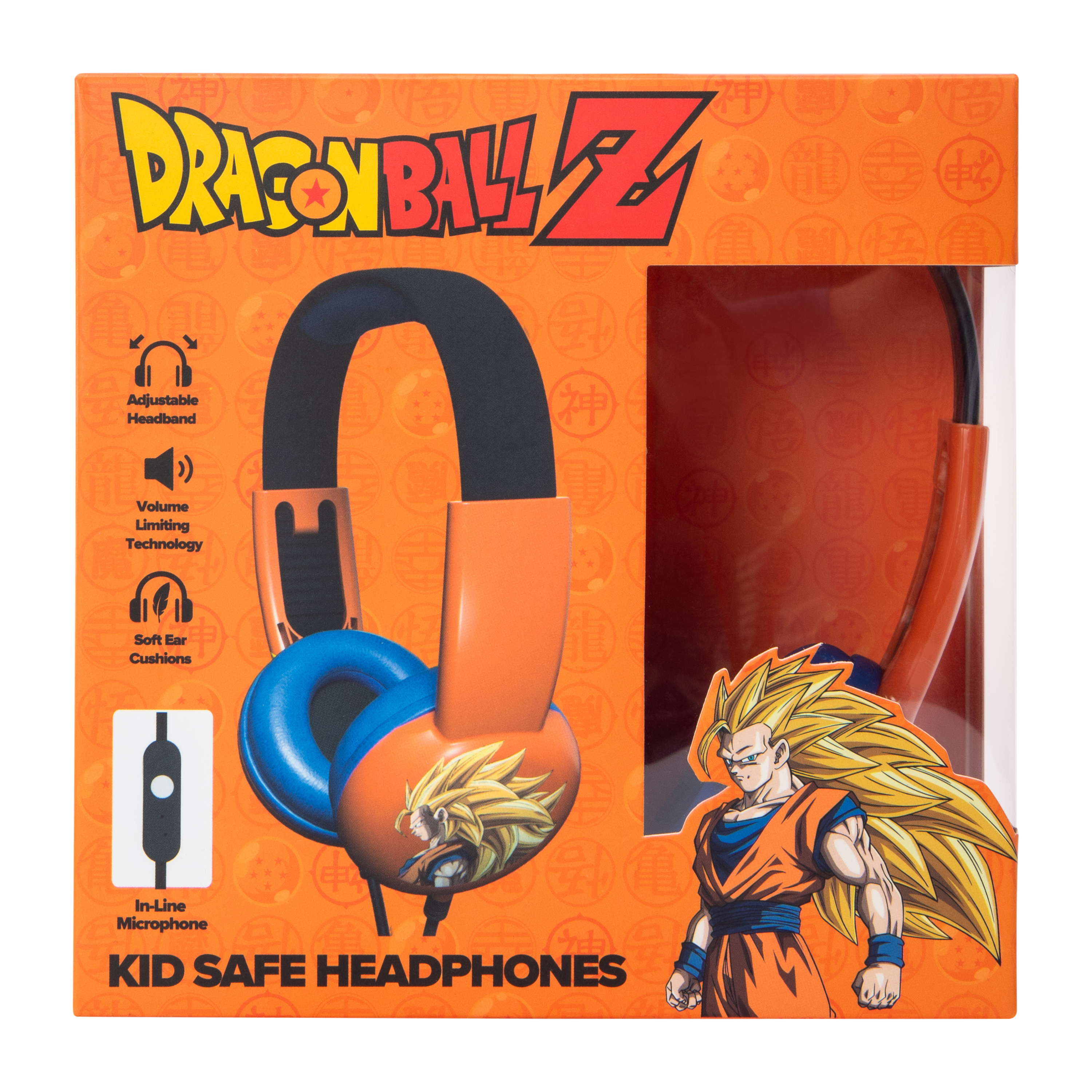 Dragon Ball Z Kid Safe Headphones