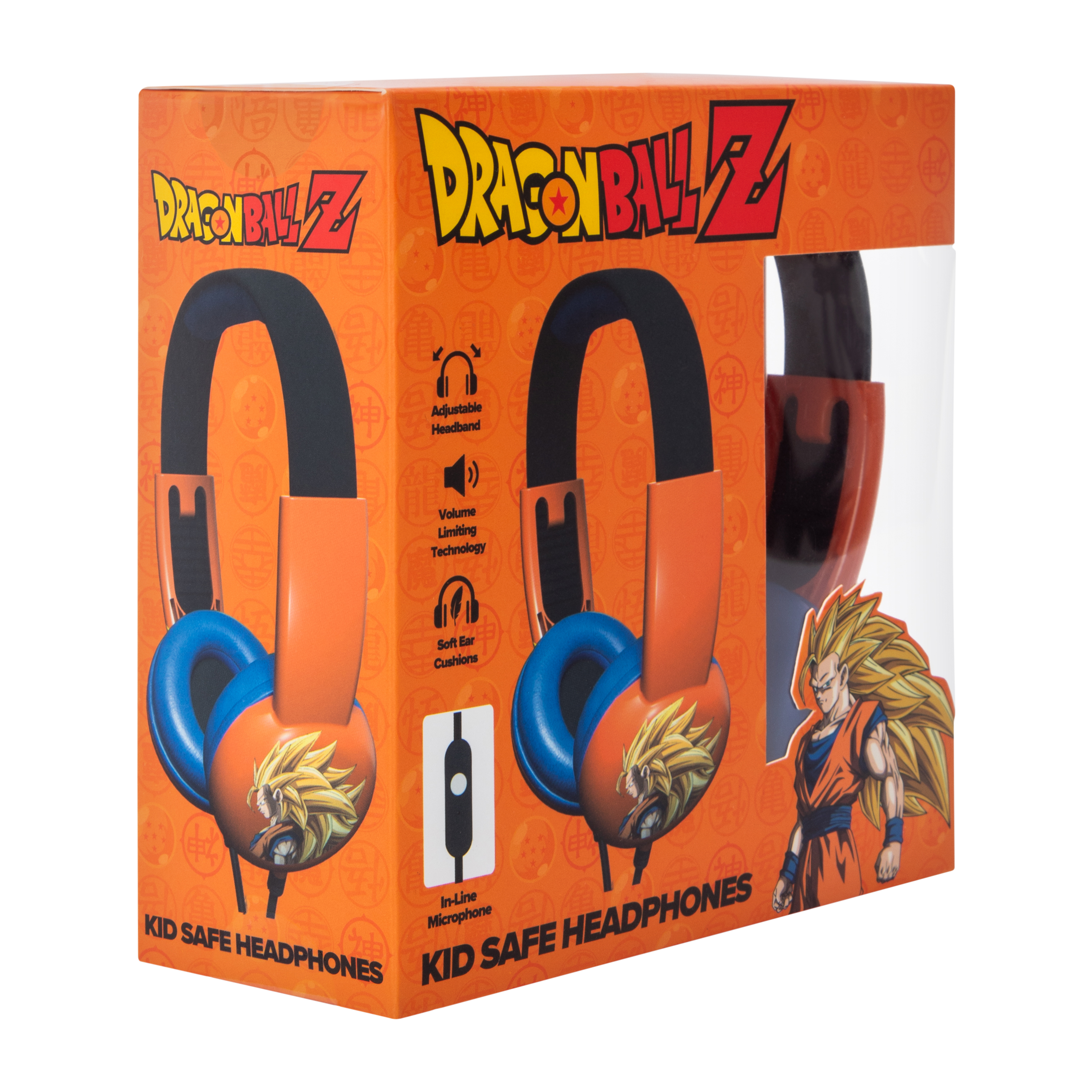 Dragon Ball Z Kid Safe Headphones