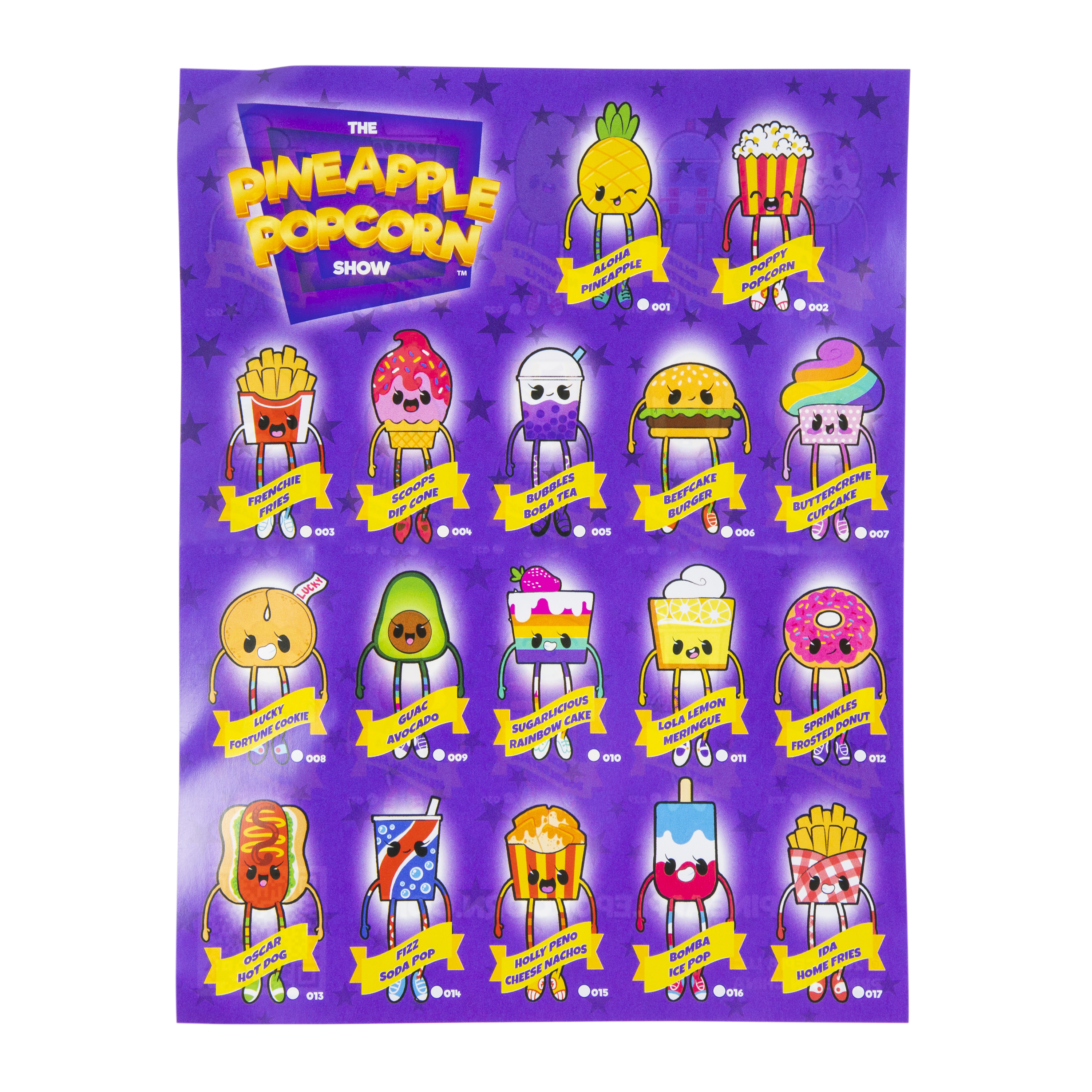 The Pineapple Popcorn Show™ Plush Blind Bag