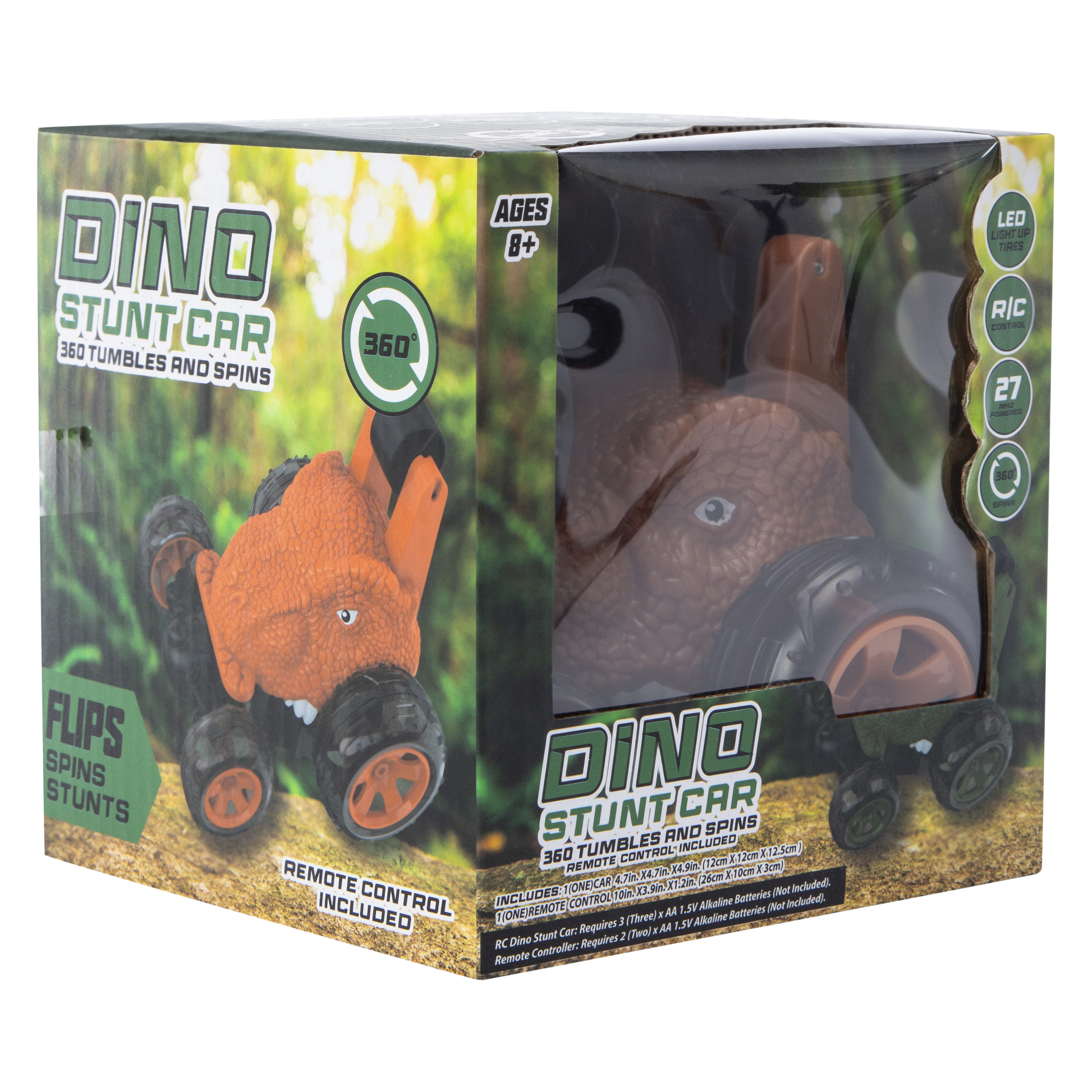 Dino Remote-Control Stunt Car