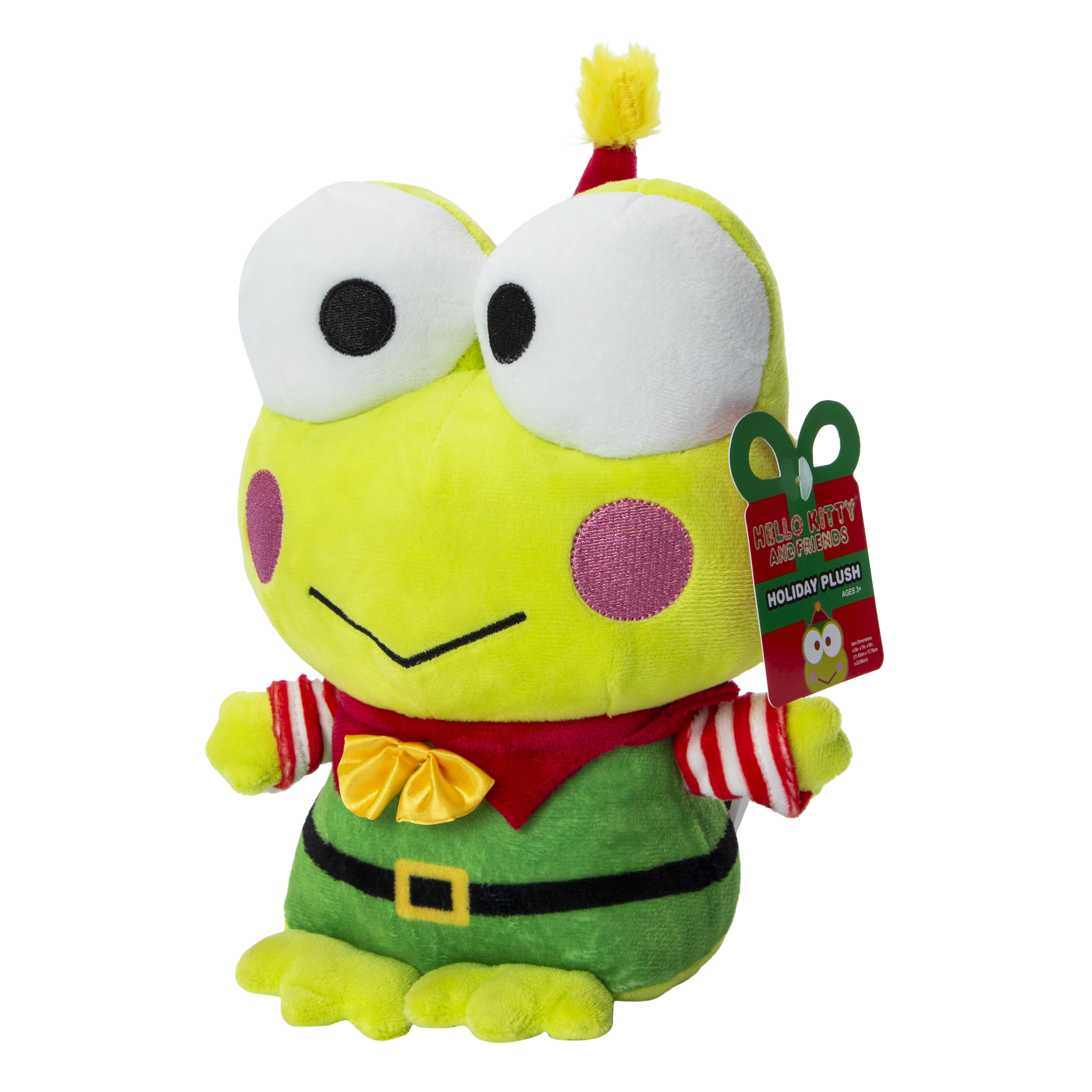 Holiday Keroppi™ Plush 9in