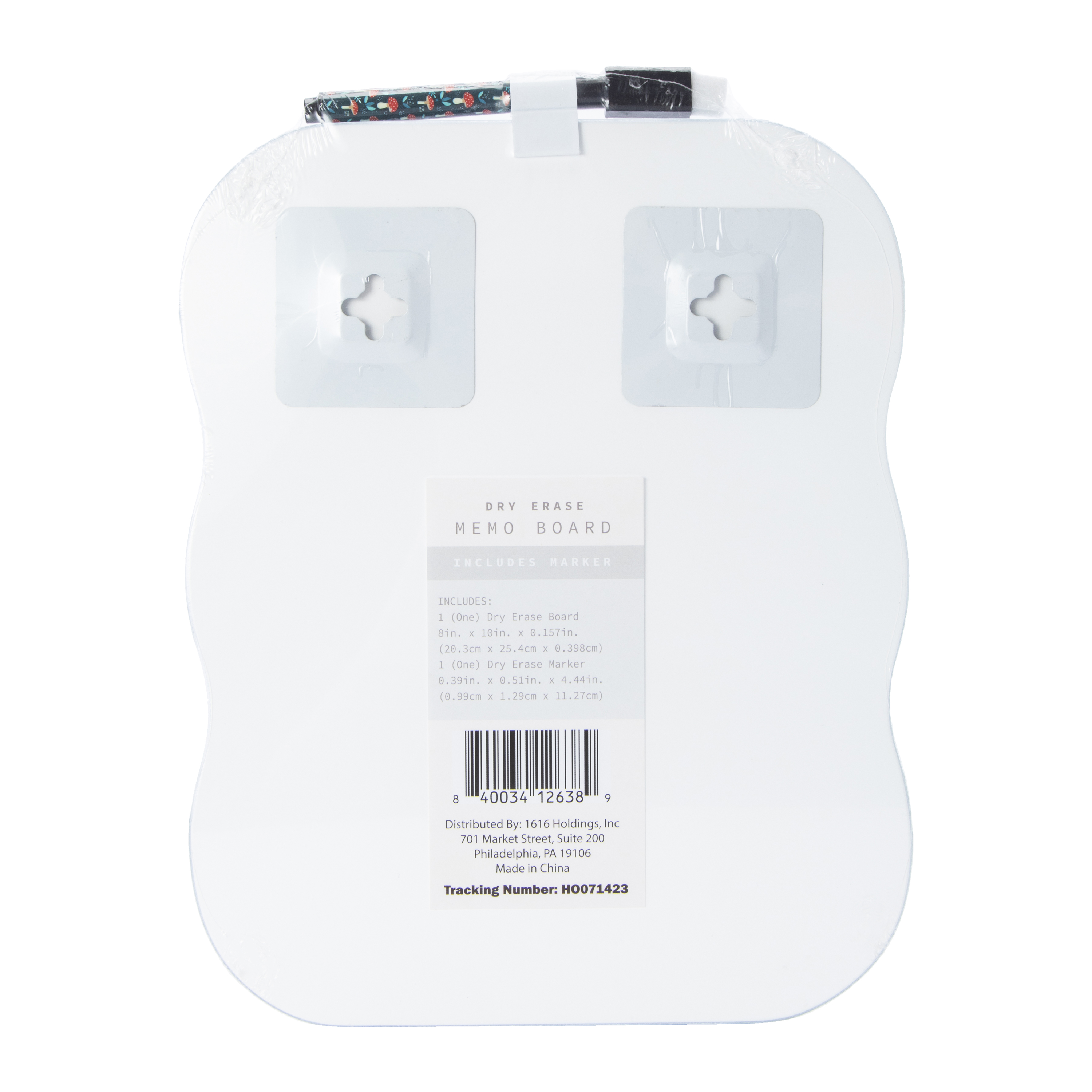 Glass Dry Erase Board 8in x 10in