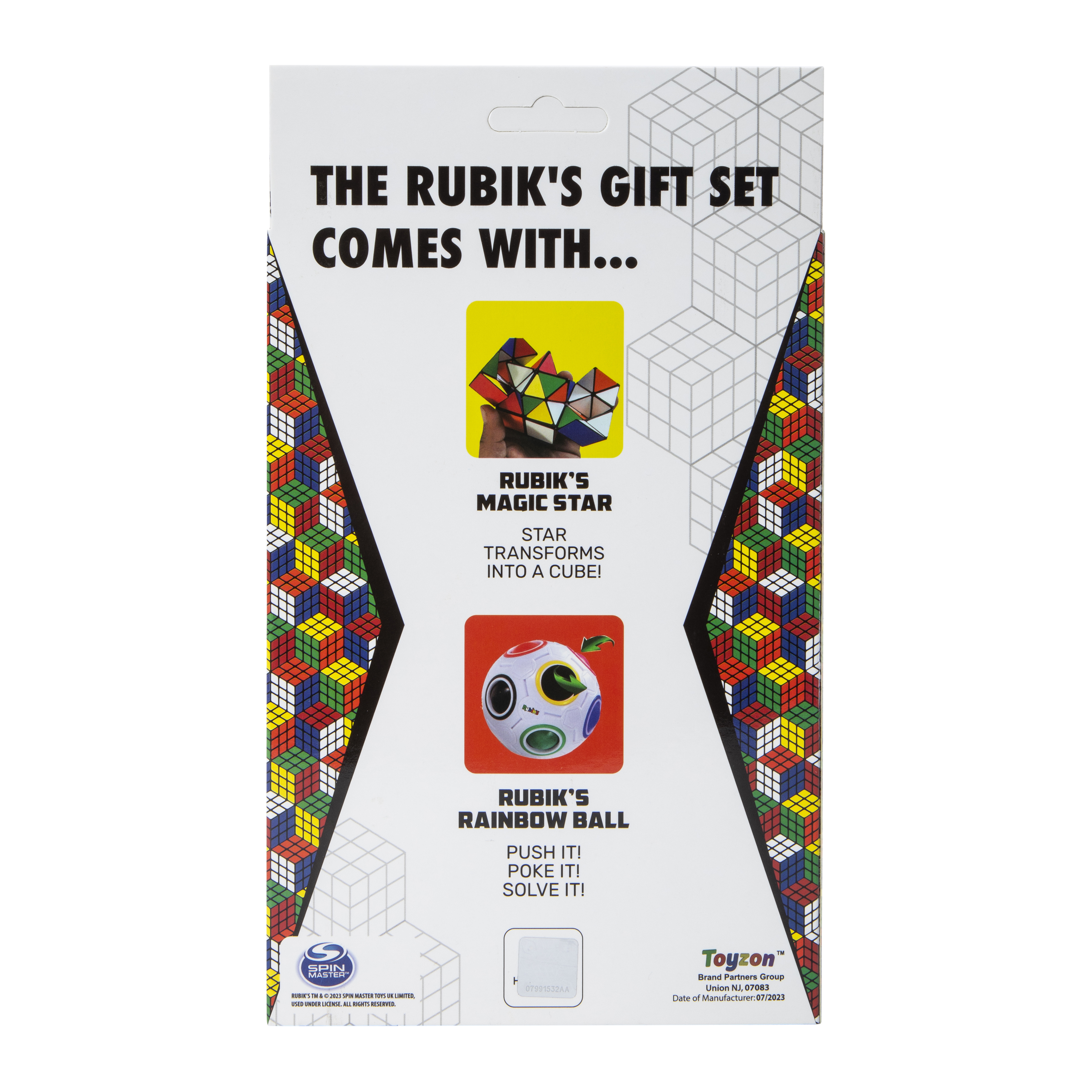 Rubik's Magic Star & Rainbow Ball Toy Set