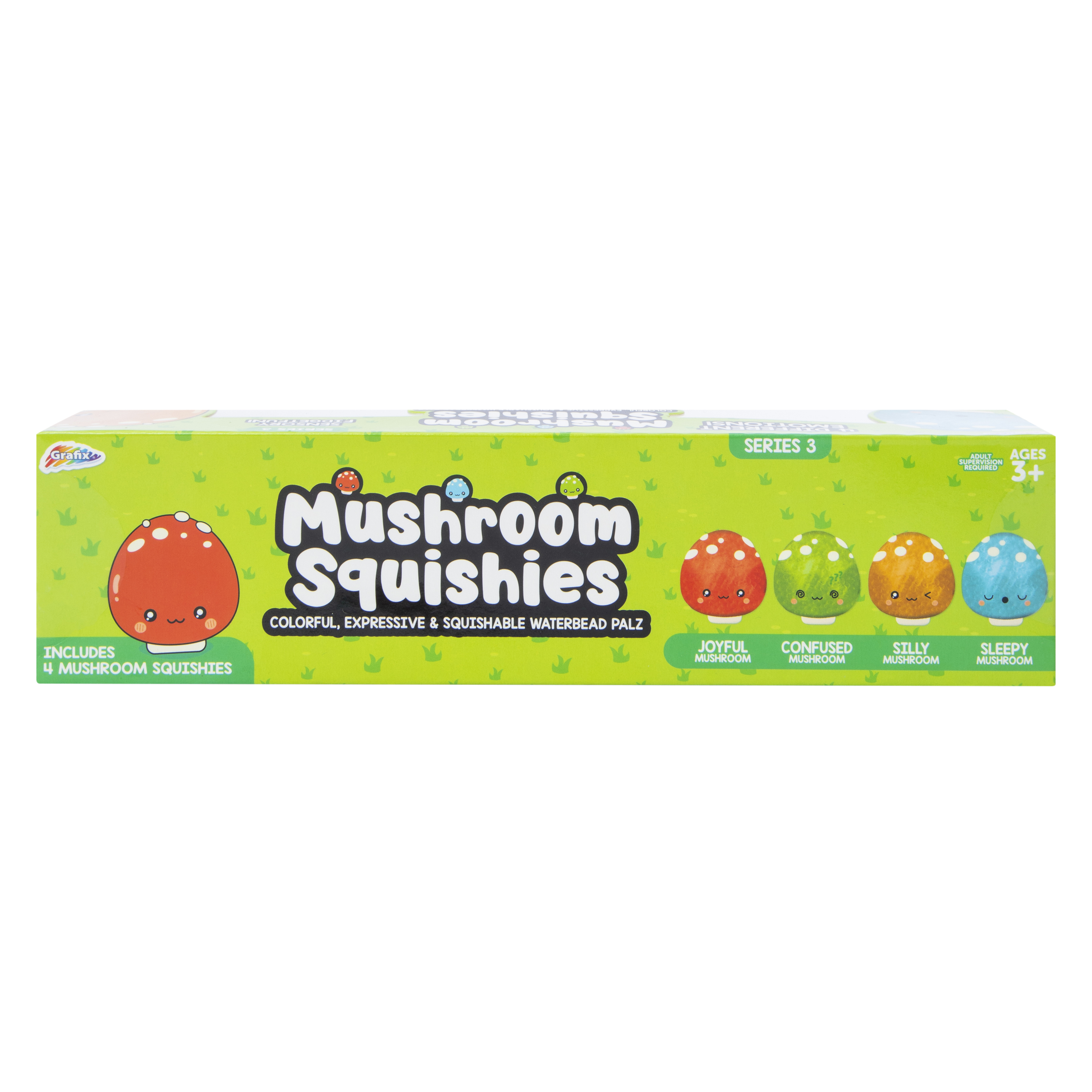 Squishies Water Bead Palz Series 4 Sensory Toys 4-Count